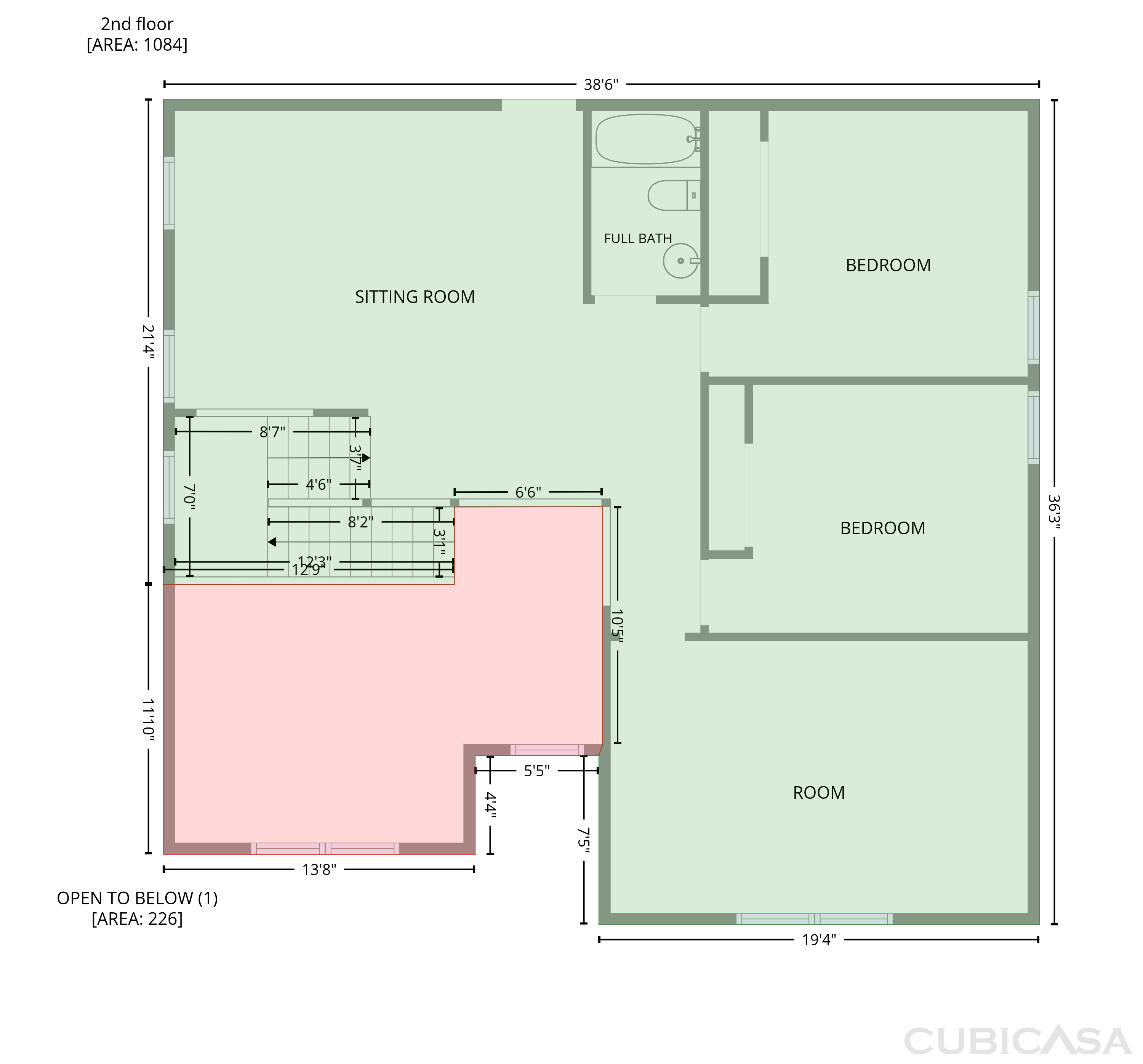 Second Floor of 11208 NW 97th St, Yukon, OK