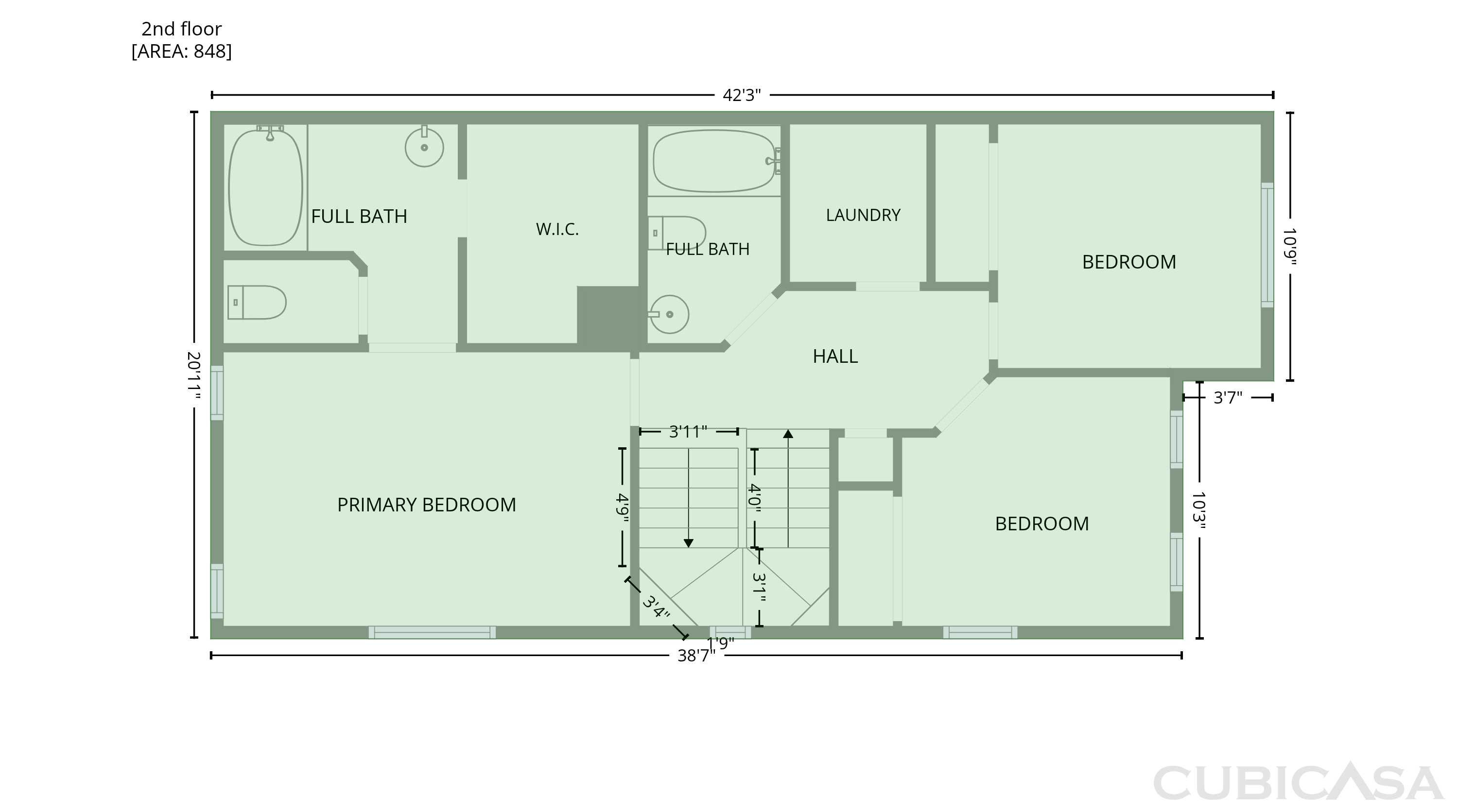 Second Floor of 8141 Finch Feather St, Las Vegas, NV