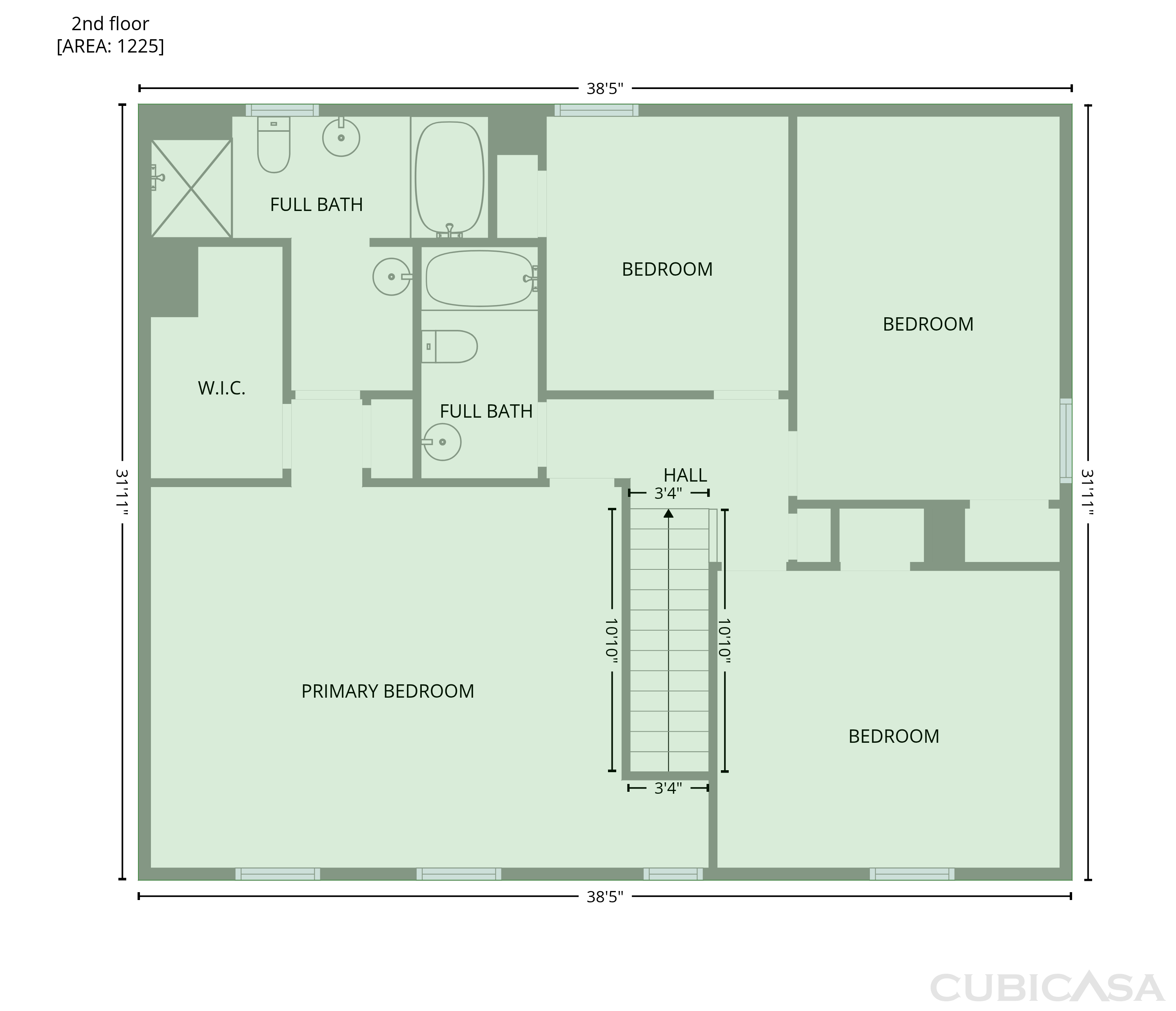 Second Floor of 318 Aberdeen Cir, Summerville, SC
