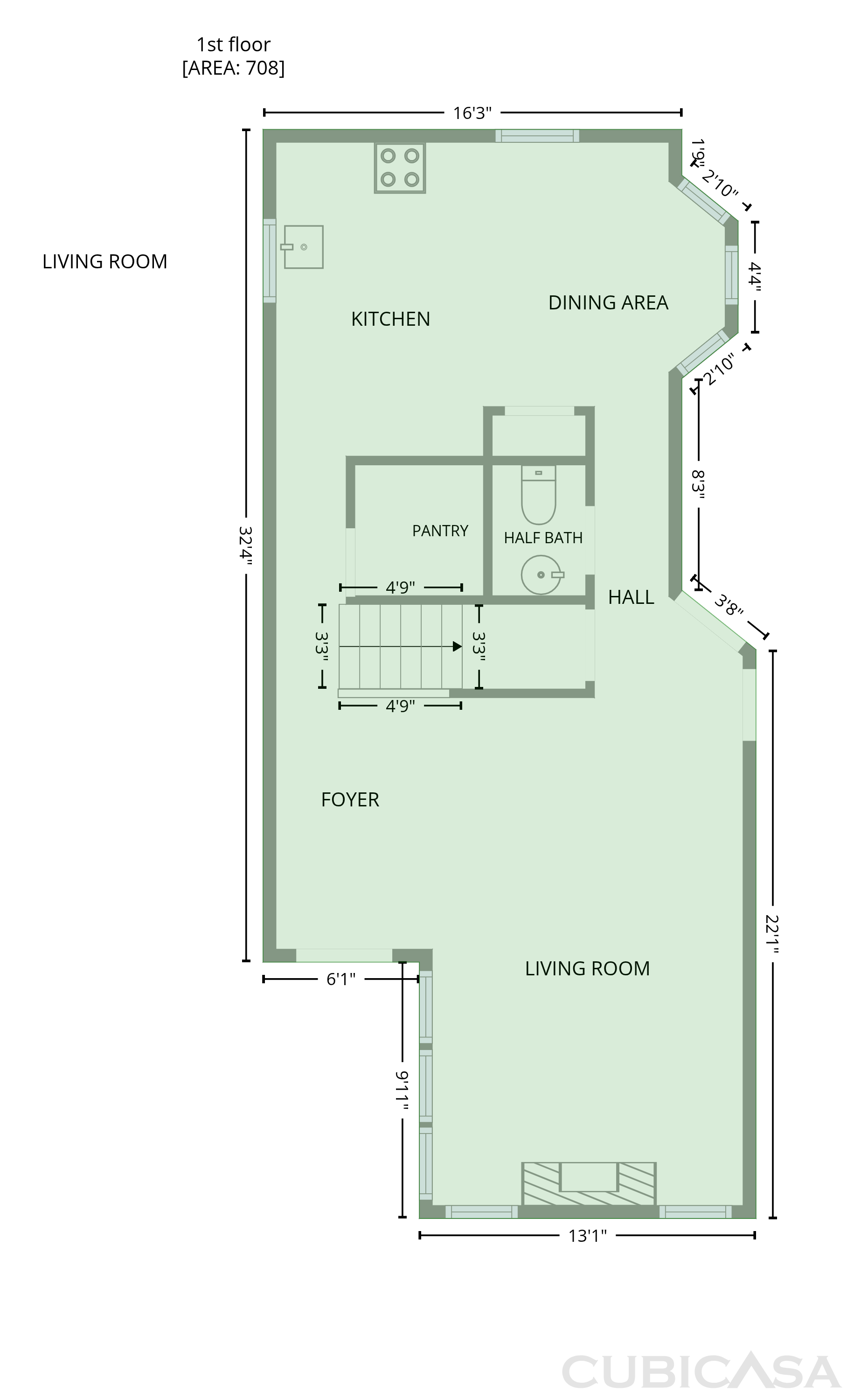 Main Floor of 13324 Pandora Cir, Dallas, TX