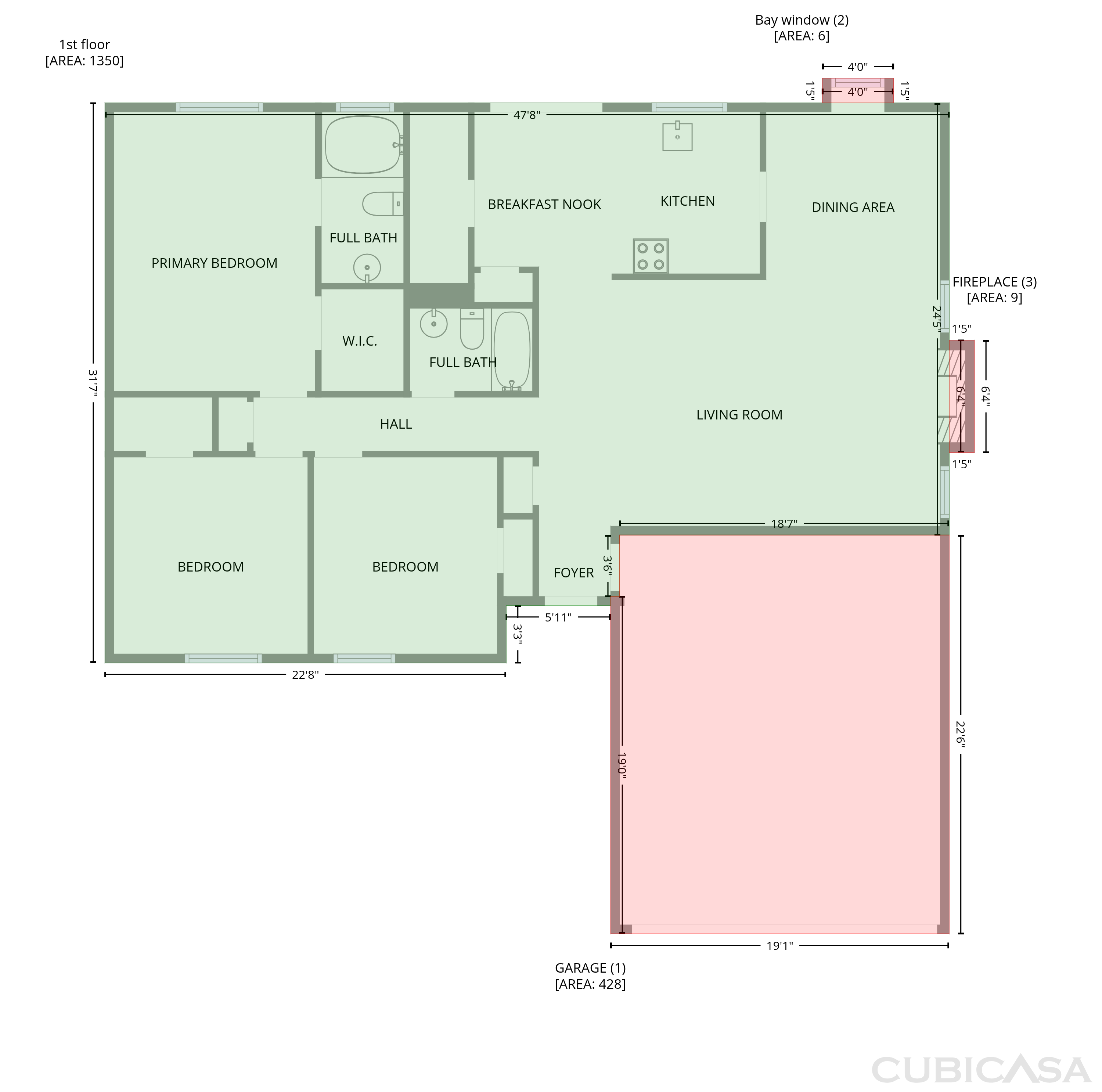 Main Floor of 220 Creekwood Ln, Fort Worth, TX