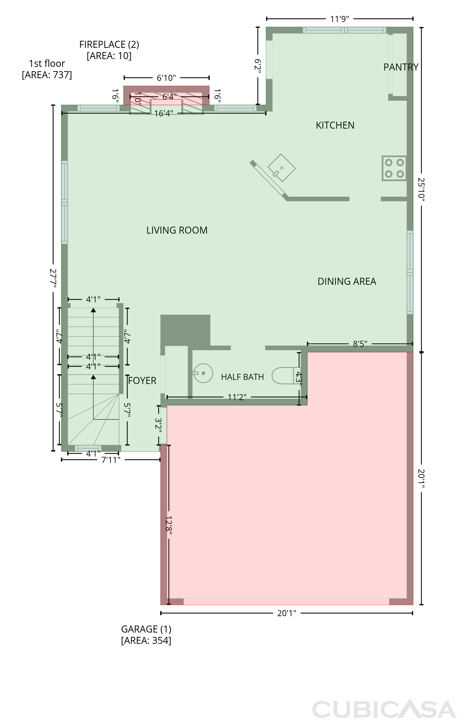 Second Floor of 8542 Oxford Dr, Knoxville, TN