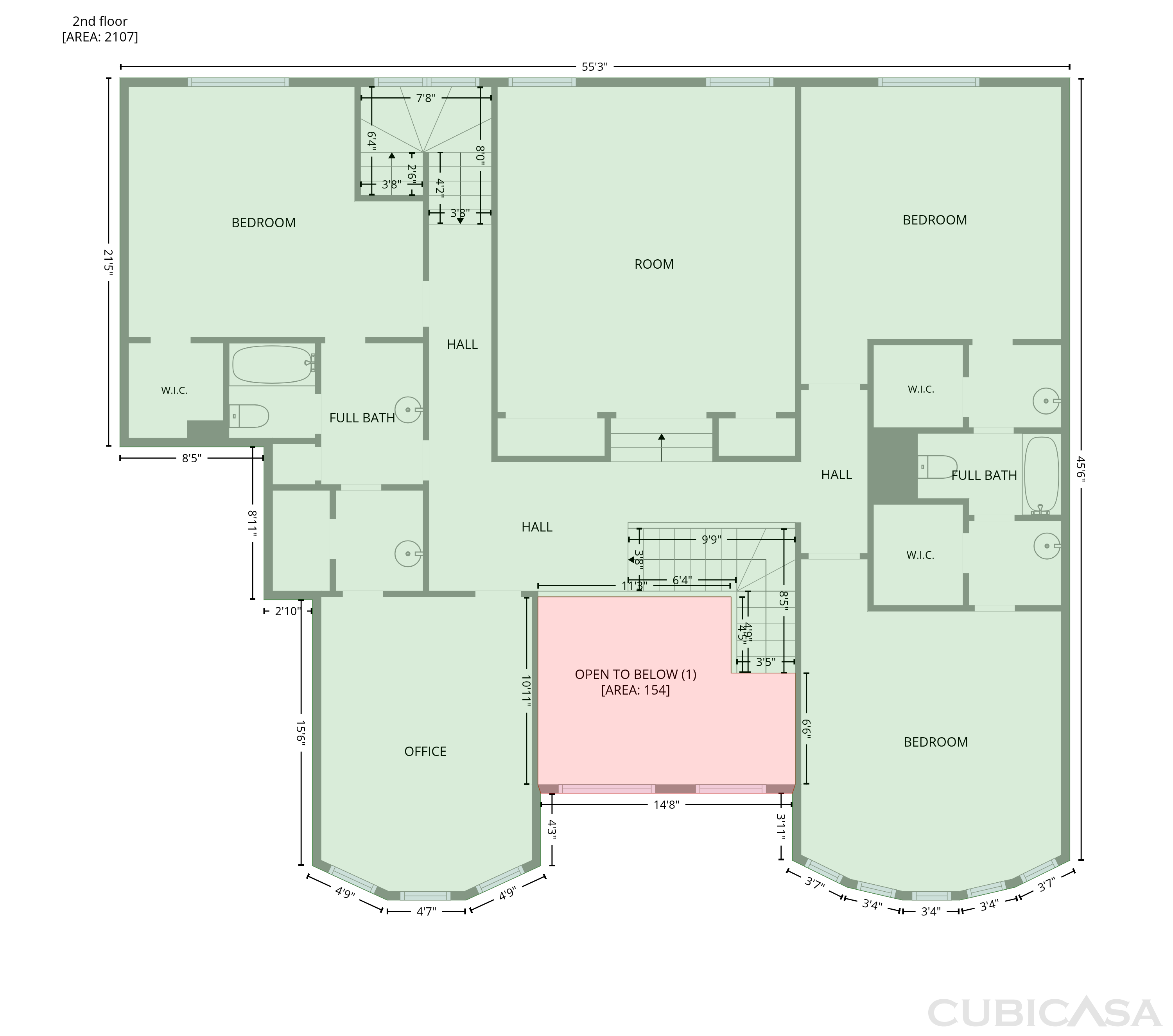 Second Floor of 17418 Wilton Park Ct, Spring, TX