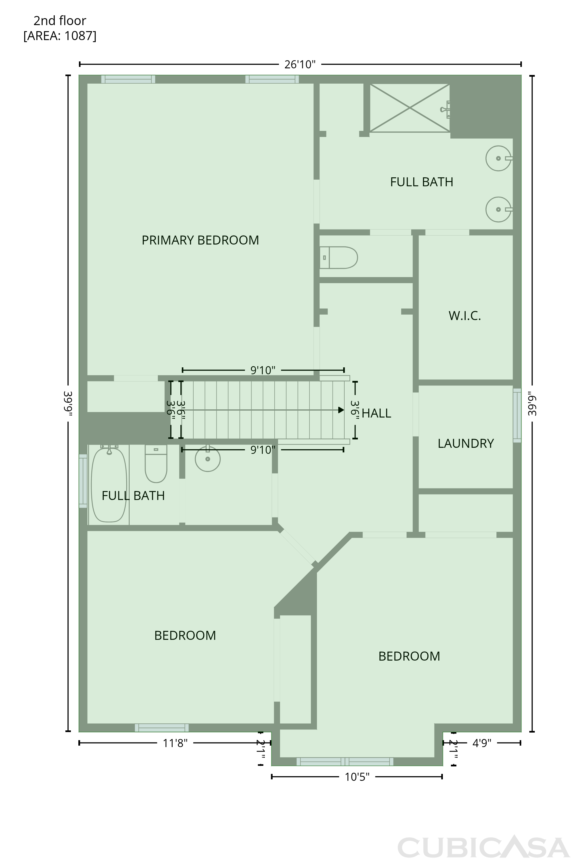 Second Floor of 533 Baycraft Ln, Simpsonville, SC