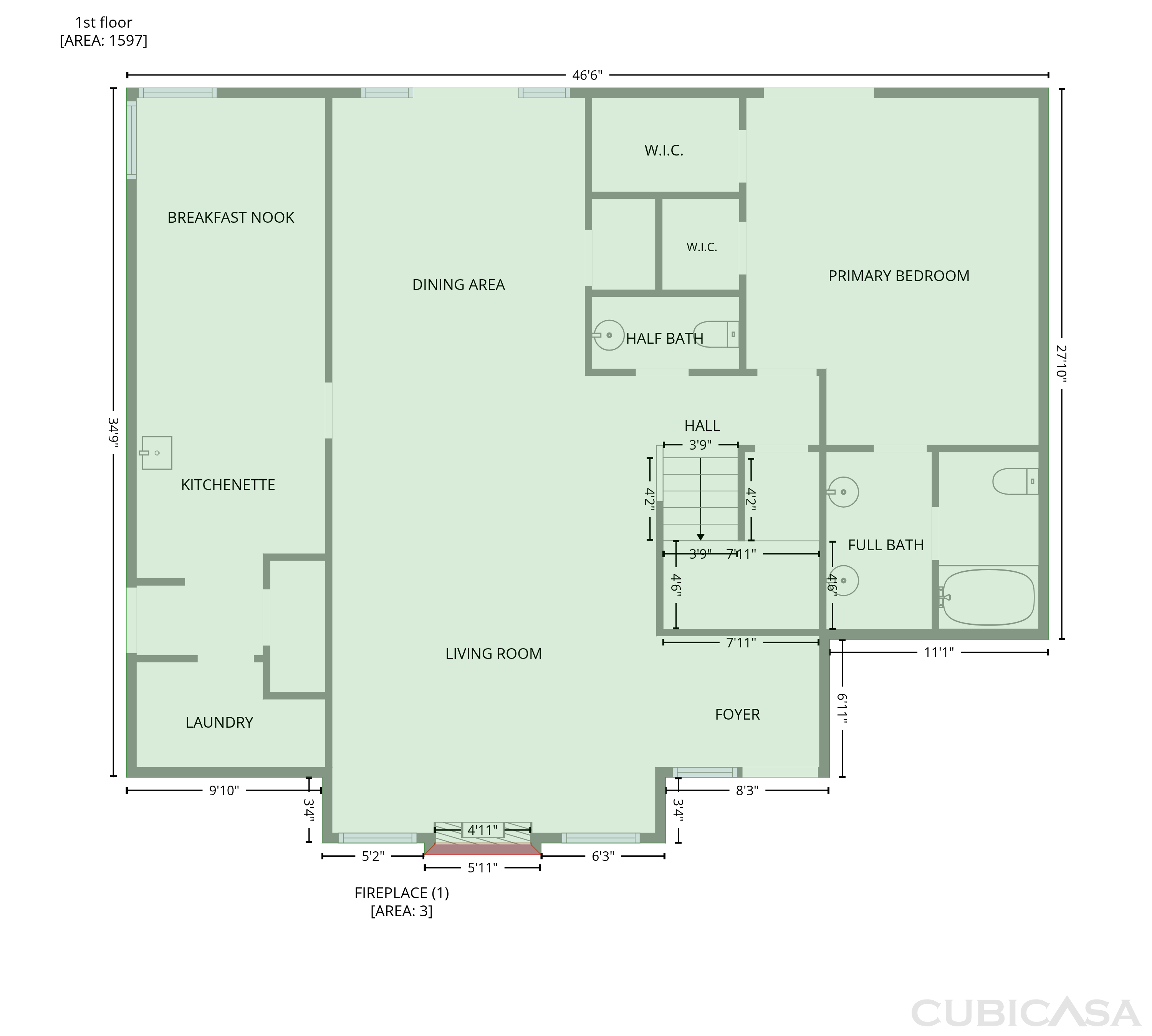 Main Floor of 18107 Fireside Dr, Spring, TX
