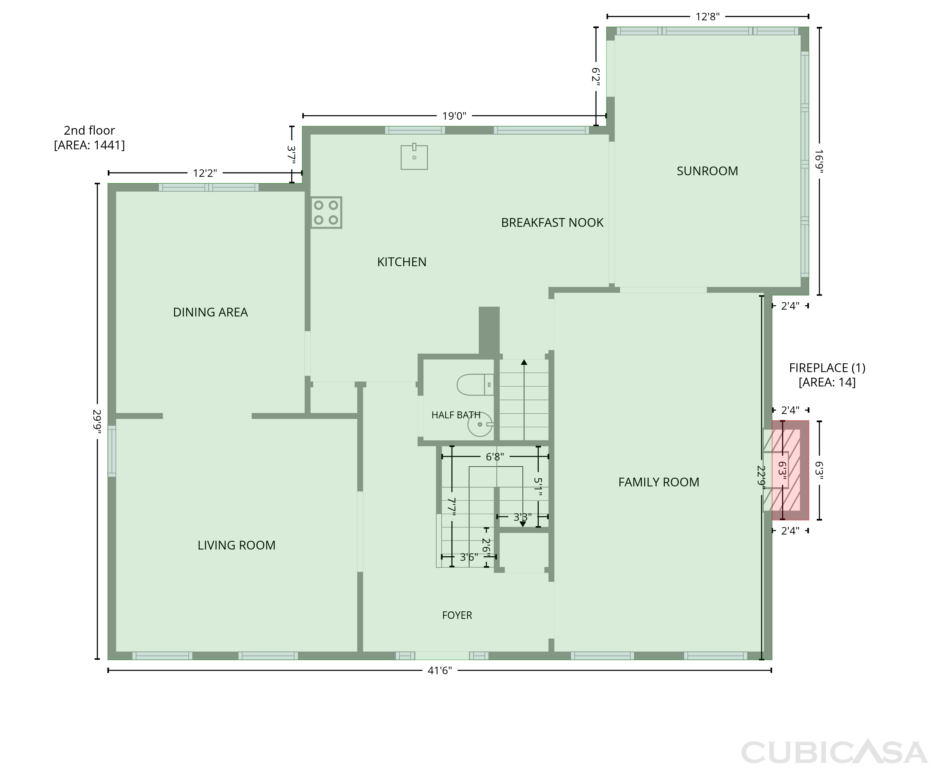 Third Floor of 4003 Oakview Ct, Alpharetta, GA