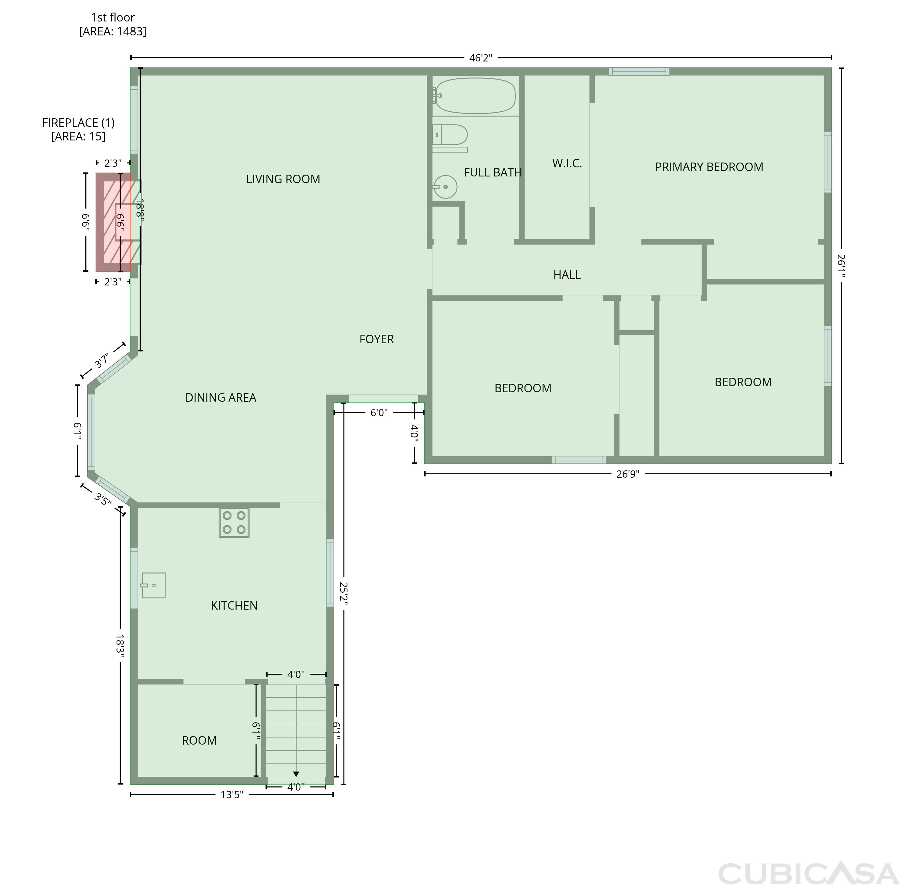Main Floor of 93 Inway Dr, Columbia, SC