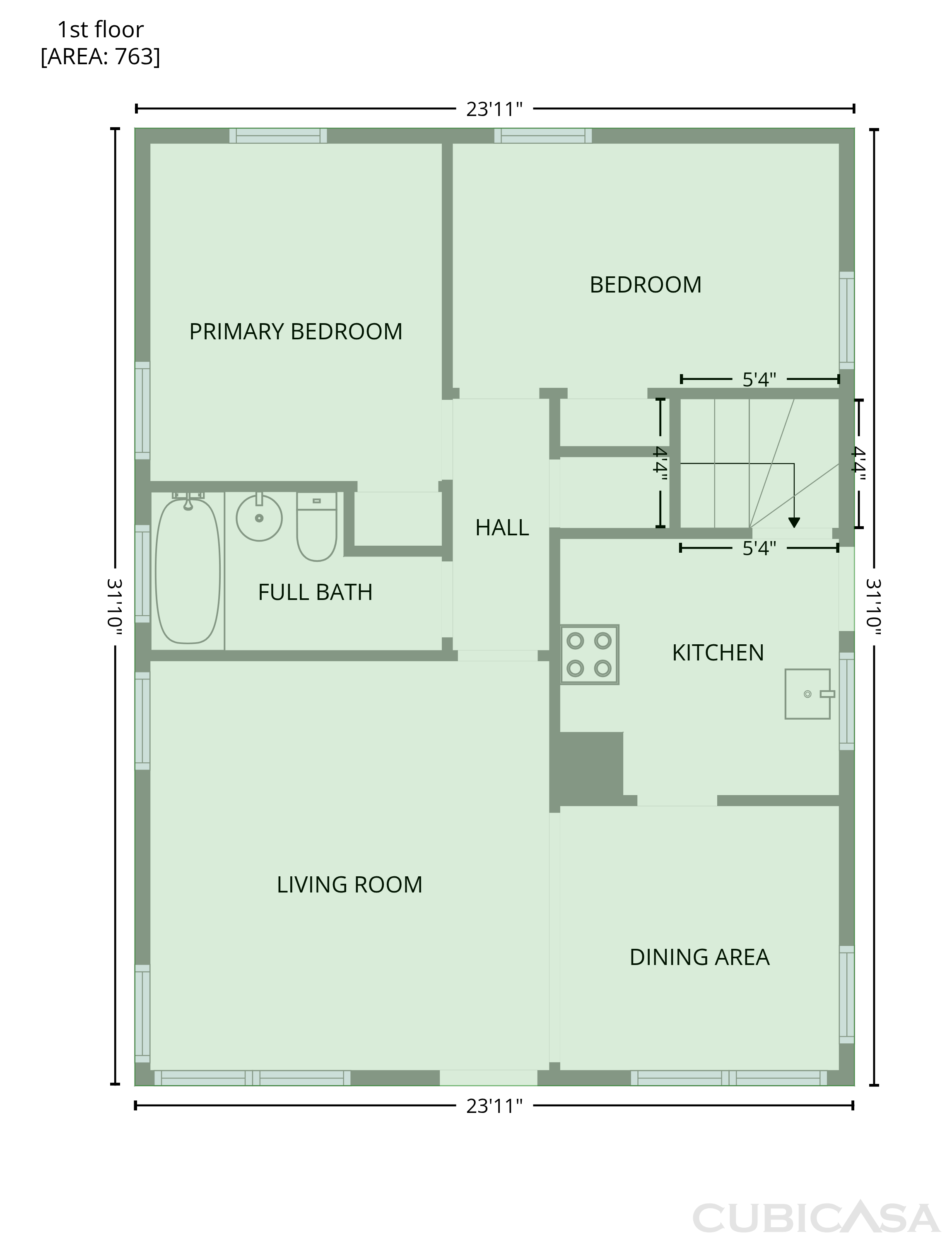 Second Floor of 4915 Ralston Ave, Indianapolis, IN