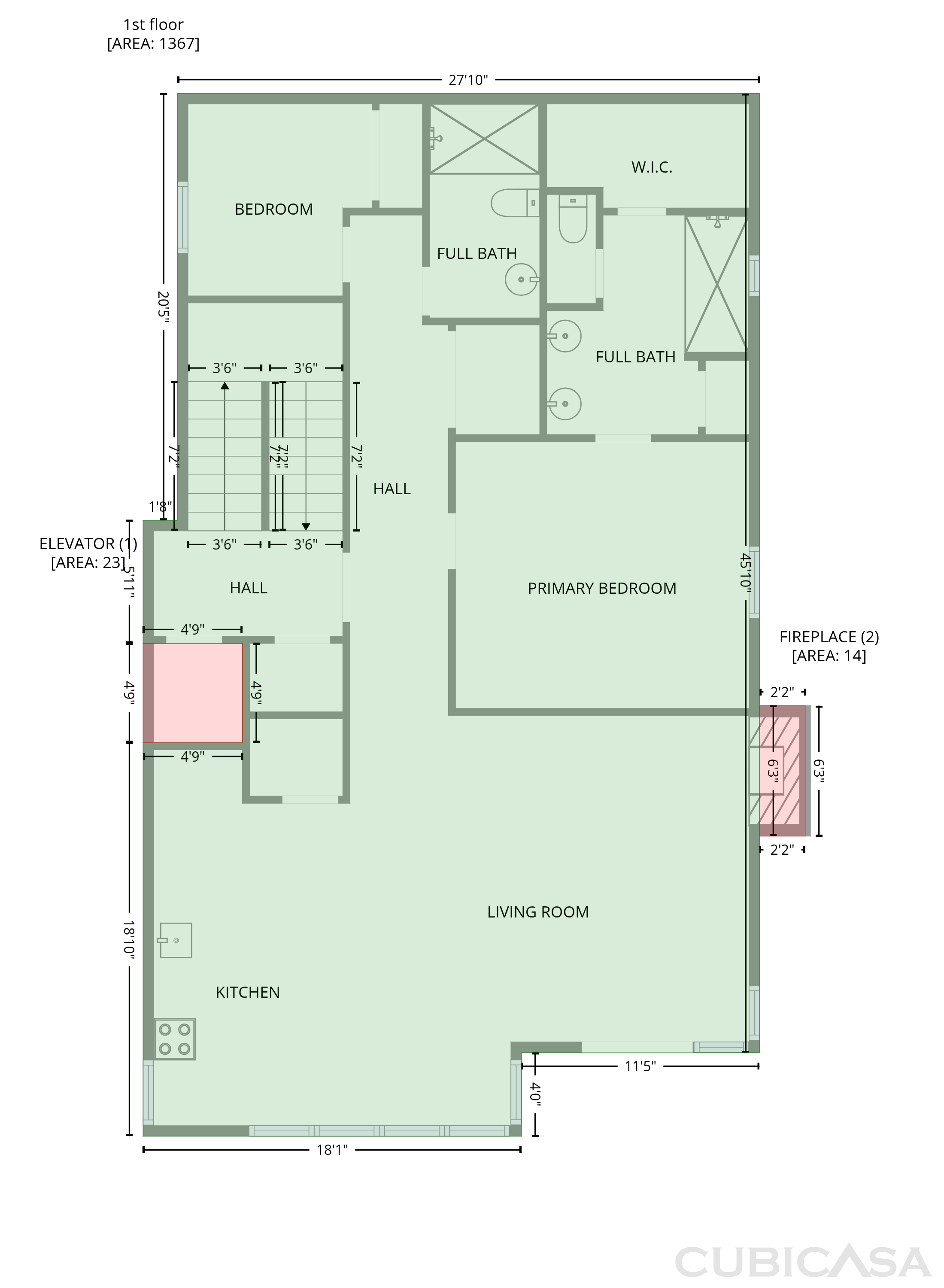 Second Floor of 3009 Harbor Ave SW, Seattle, WA