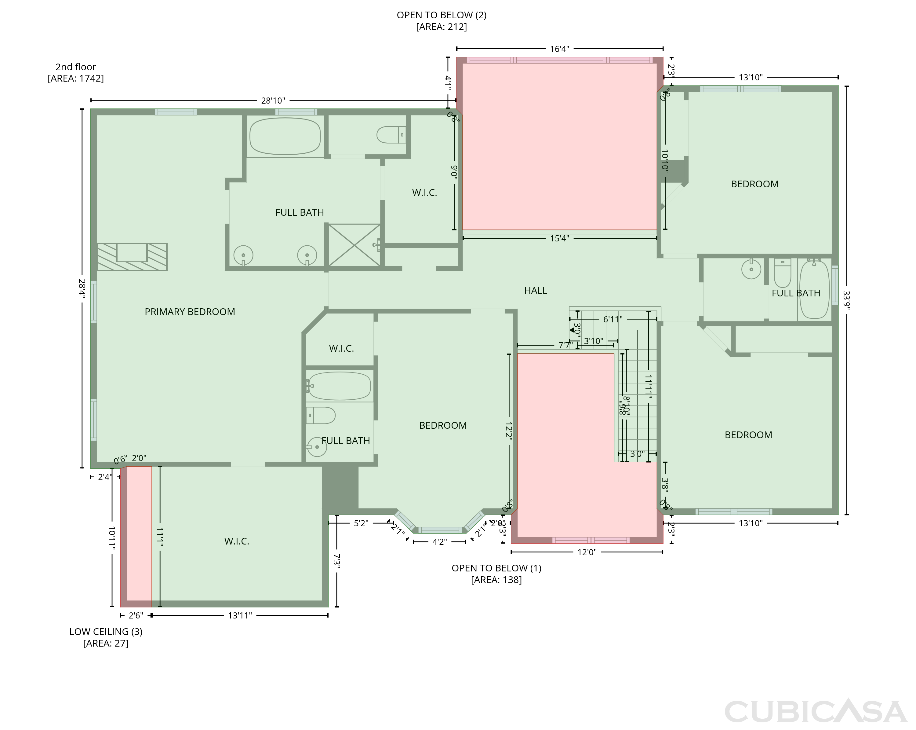 Third Floor of 3664 Hadfield Dr, Marietta, GA