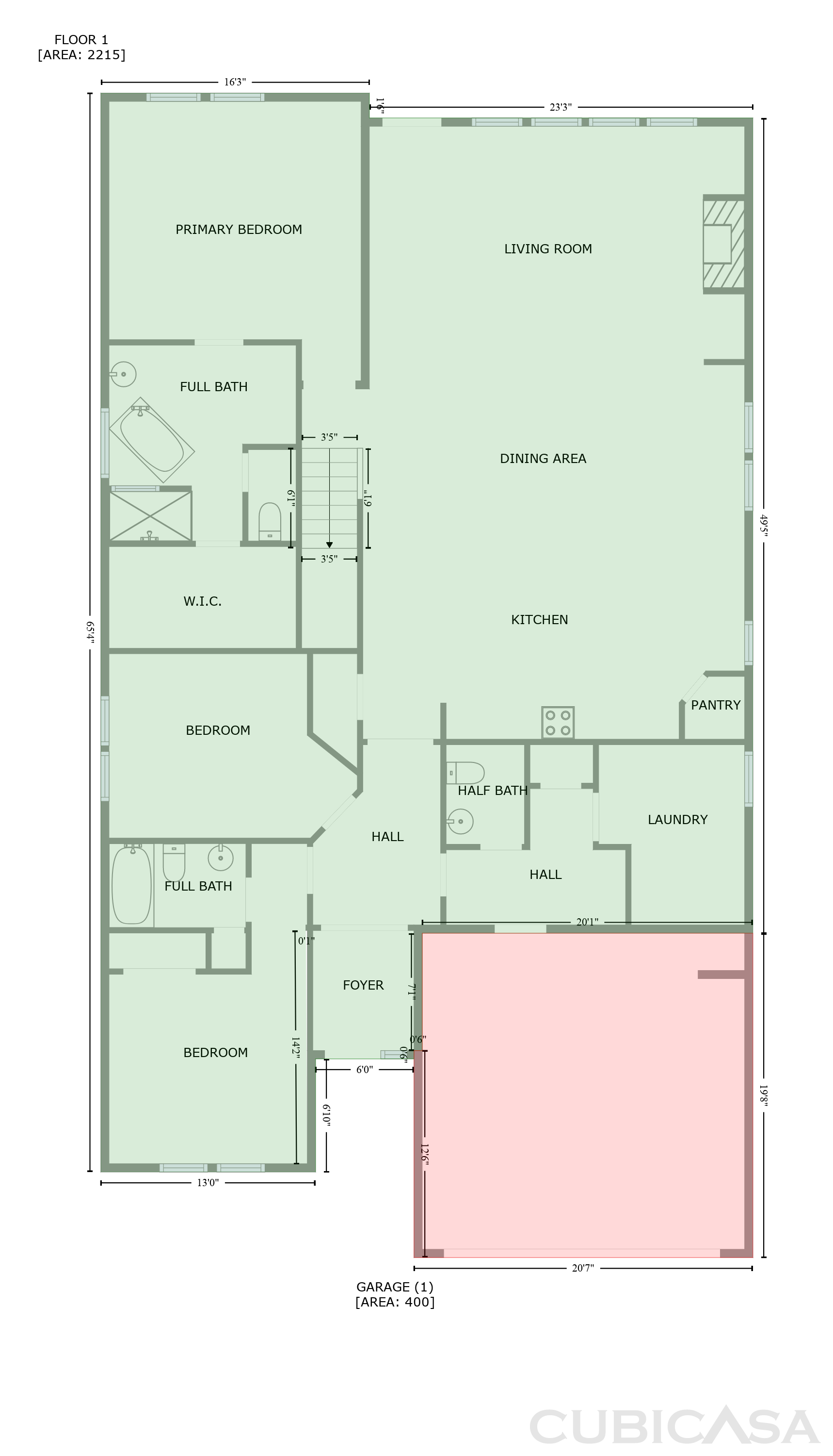 Main Floor of 3627 Bartlett Way Dr, Pearland, TX