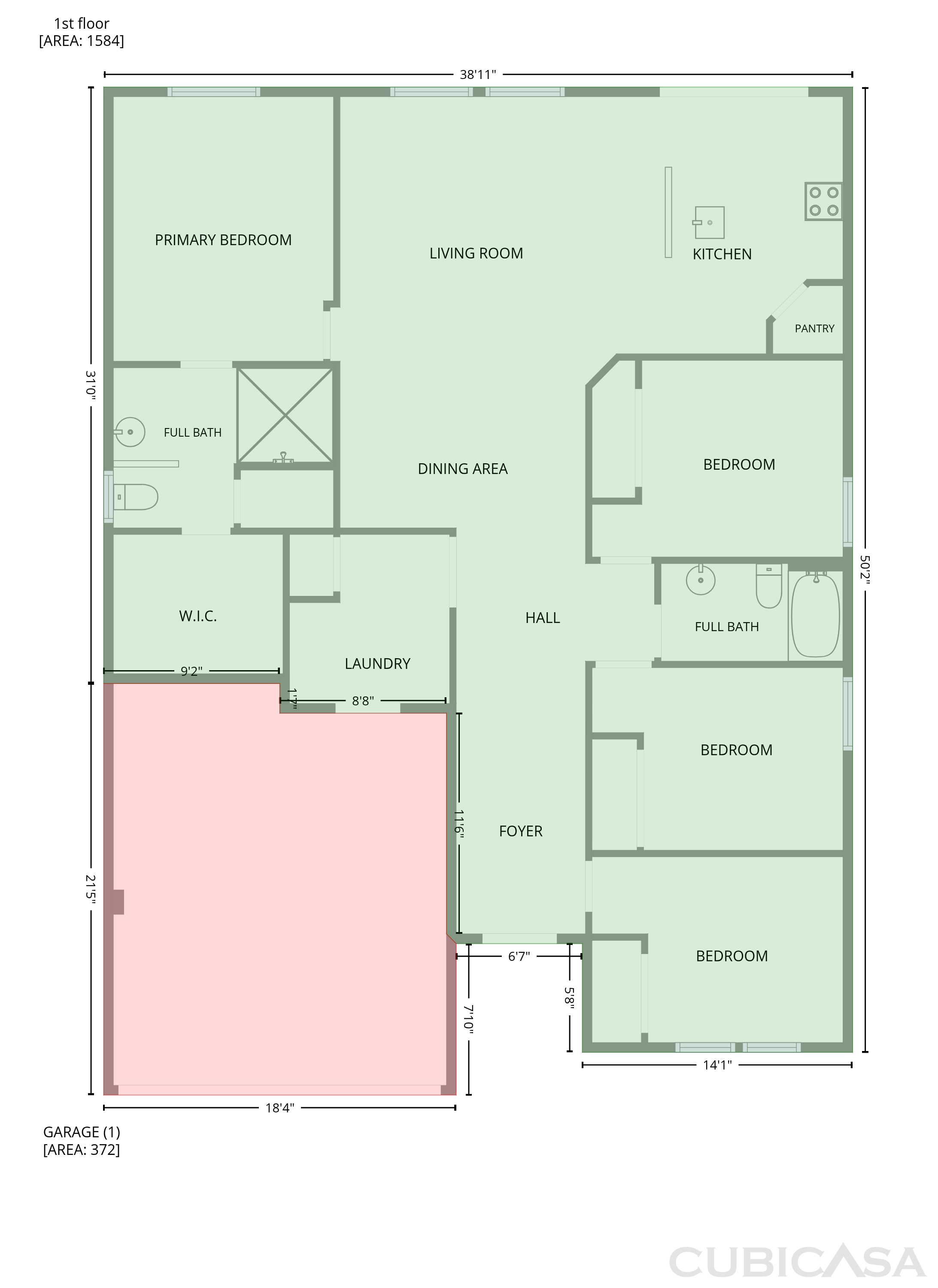 Main Floor of 124 Citrine Loop, Kissimmee, FL