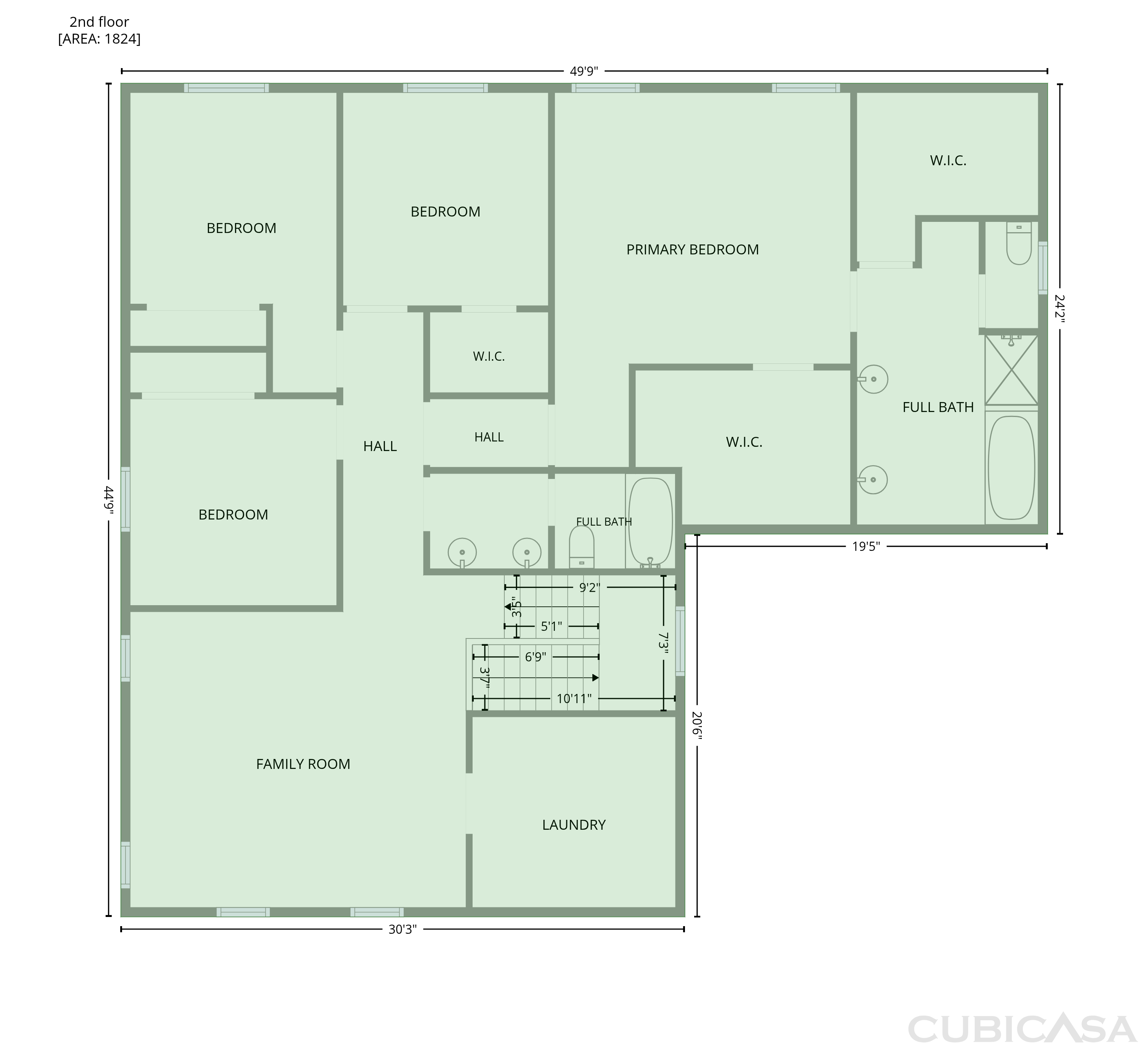 Second Floor of 6593 Zion Way, Jurupa Valley, CA