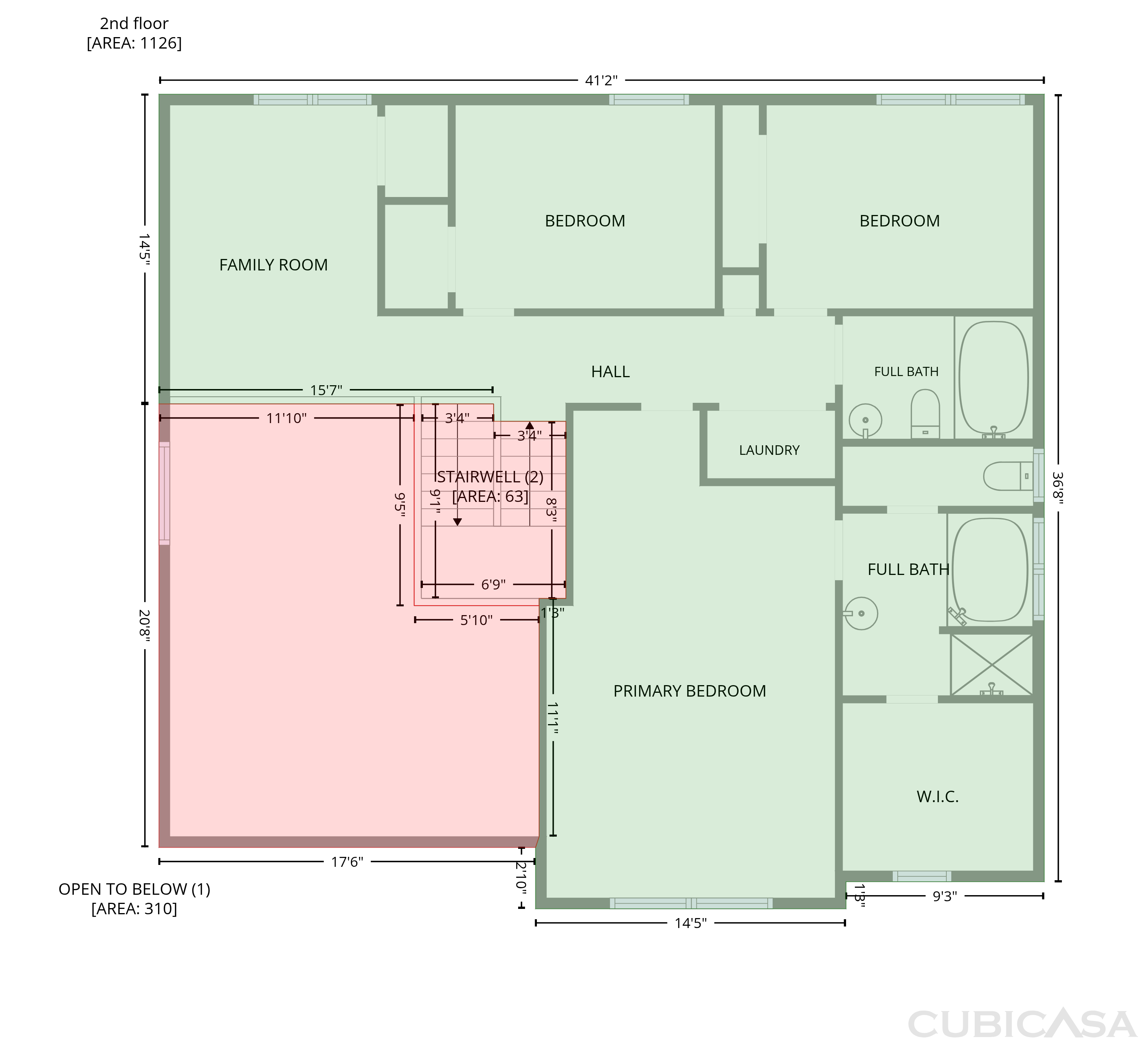 Second Floor of 3978 Shasta Cir, Clover, SC