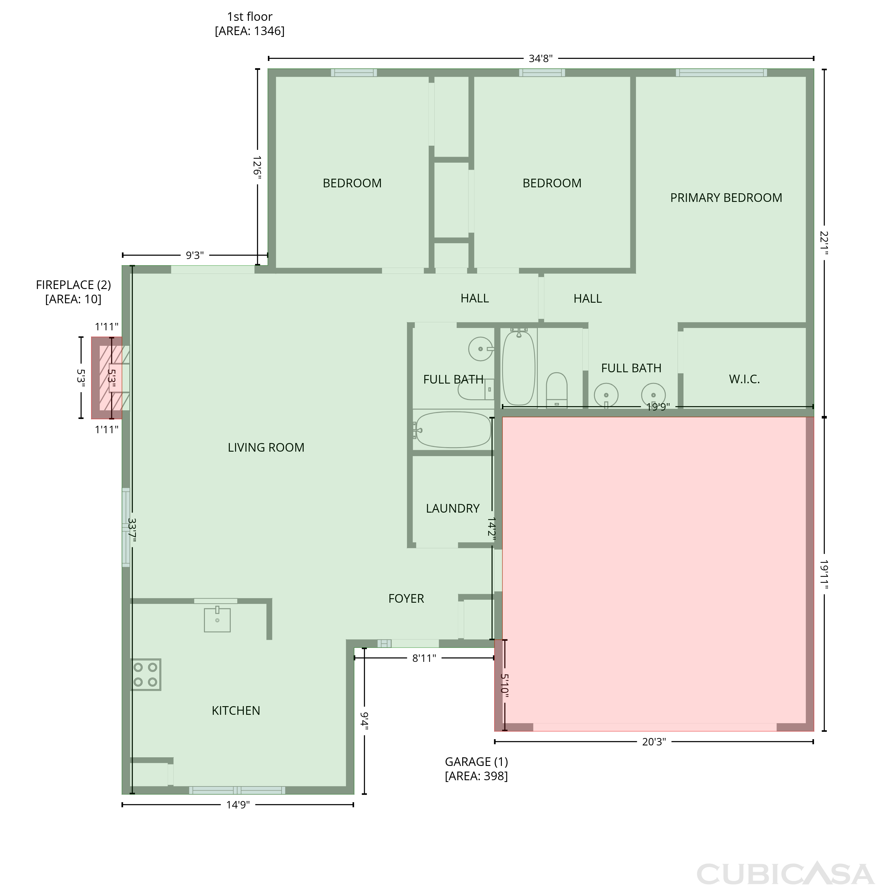 Main Floor of 2709 Lucas Dr, Westfield, IN