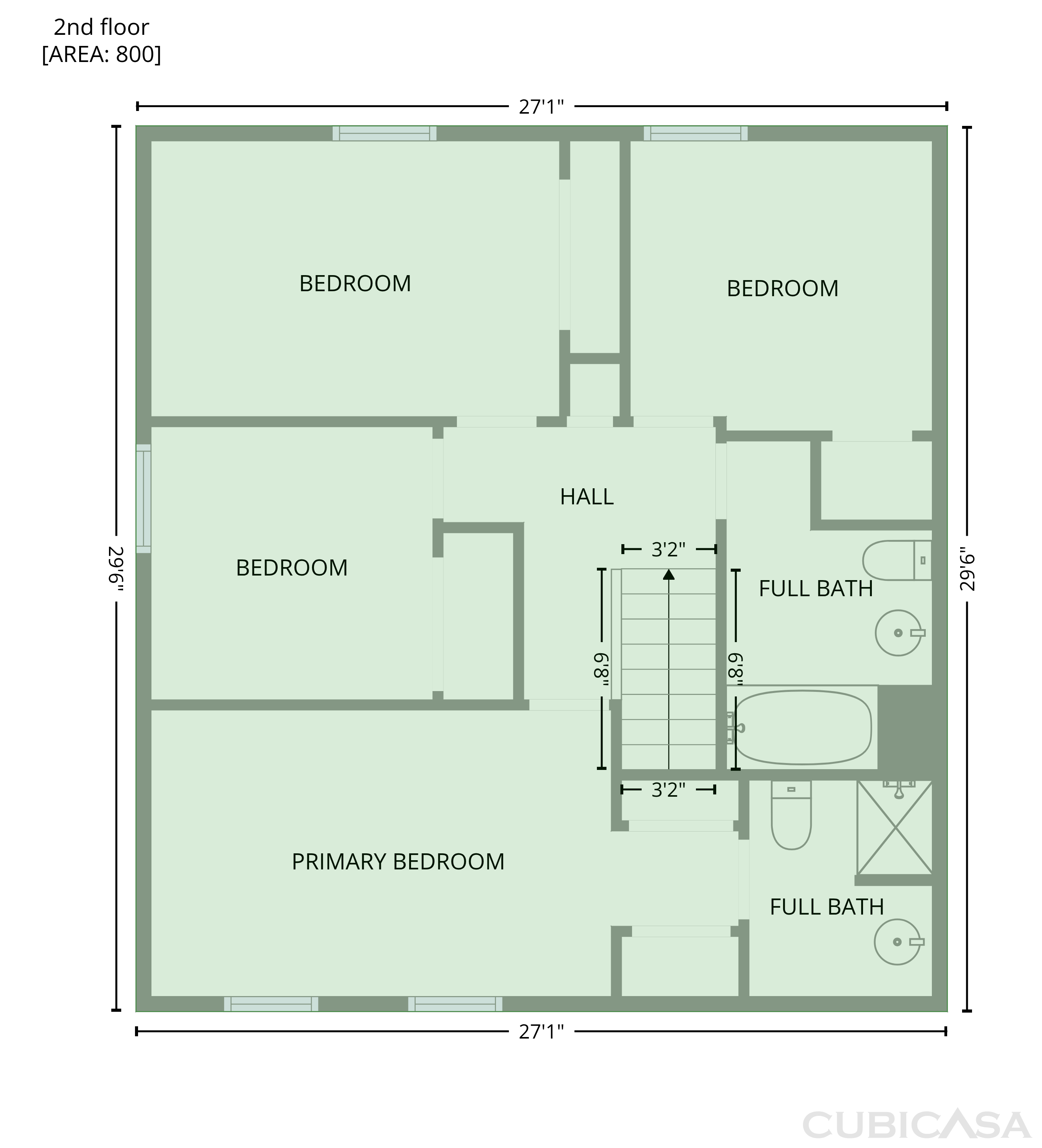 Third Floor of 6288 Fence Row Ln, Canal Winchester, OH