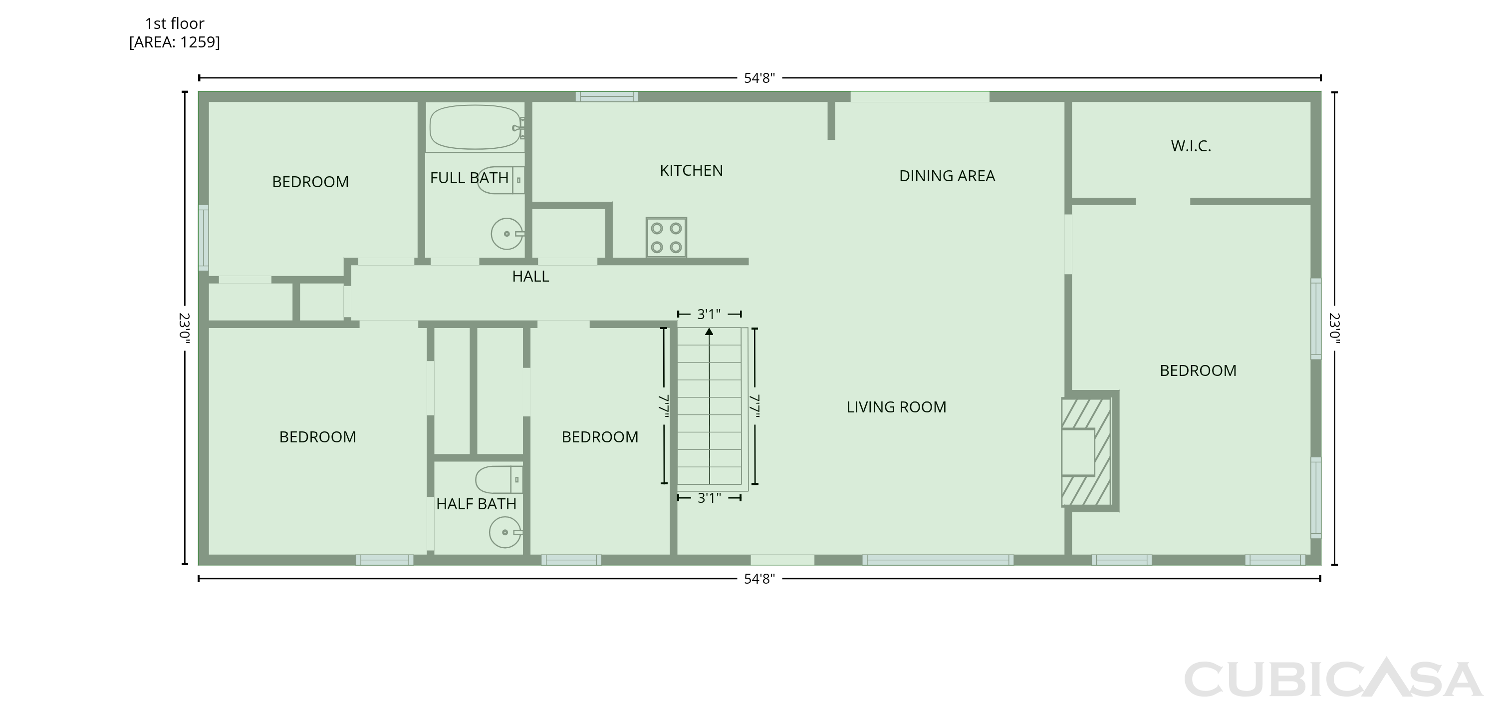 Second Floor of 3000 Wilkes Plantation Way, Douglasville, GA
