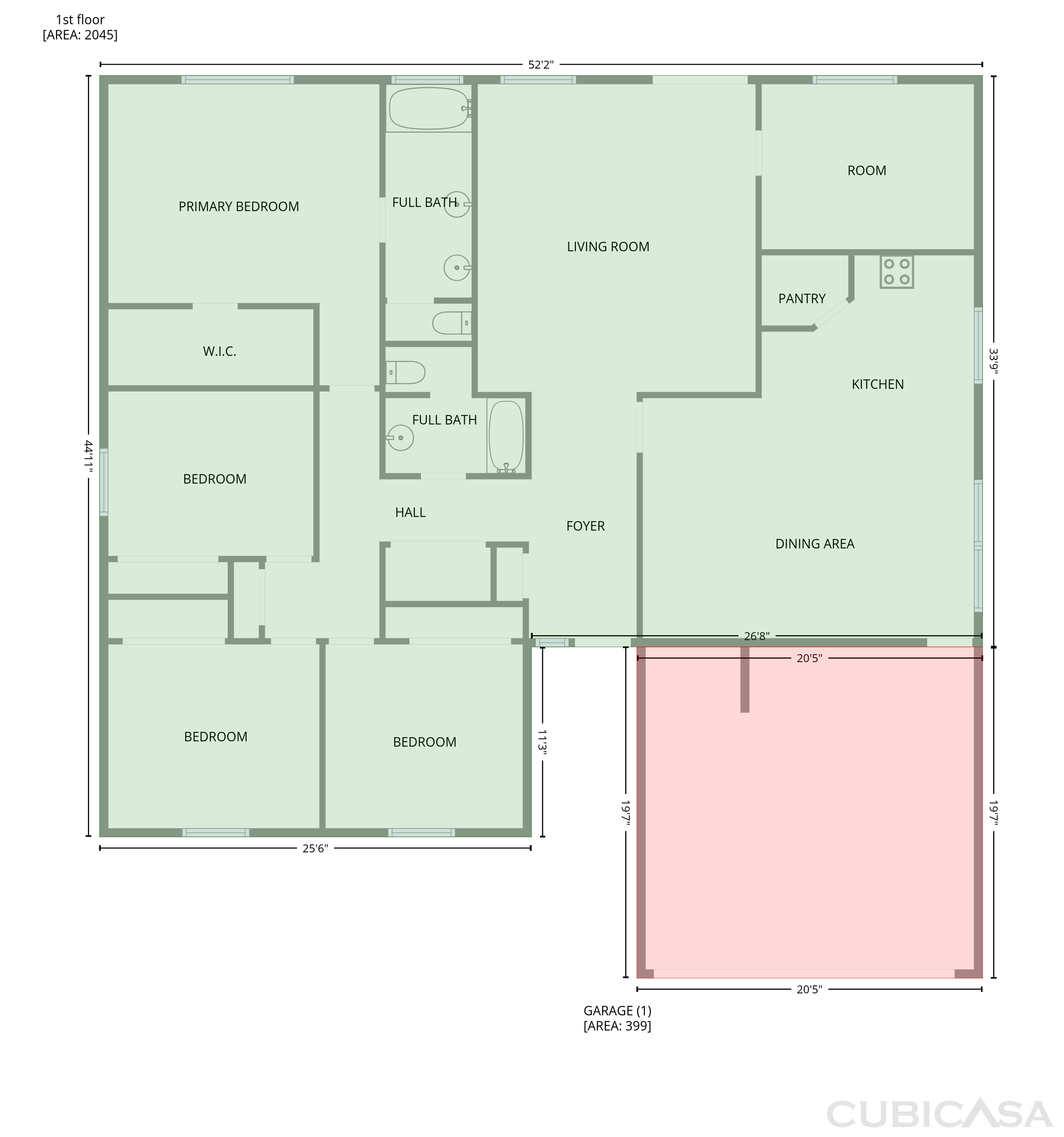 Main Floor of 8049 S Carbury Way, Tucson, AZ