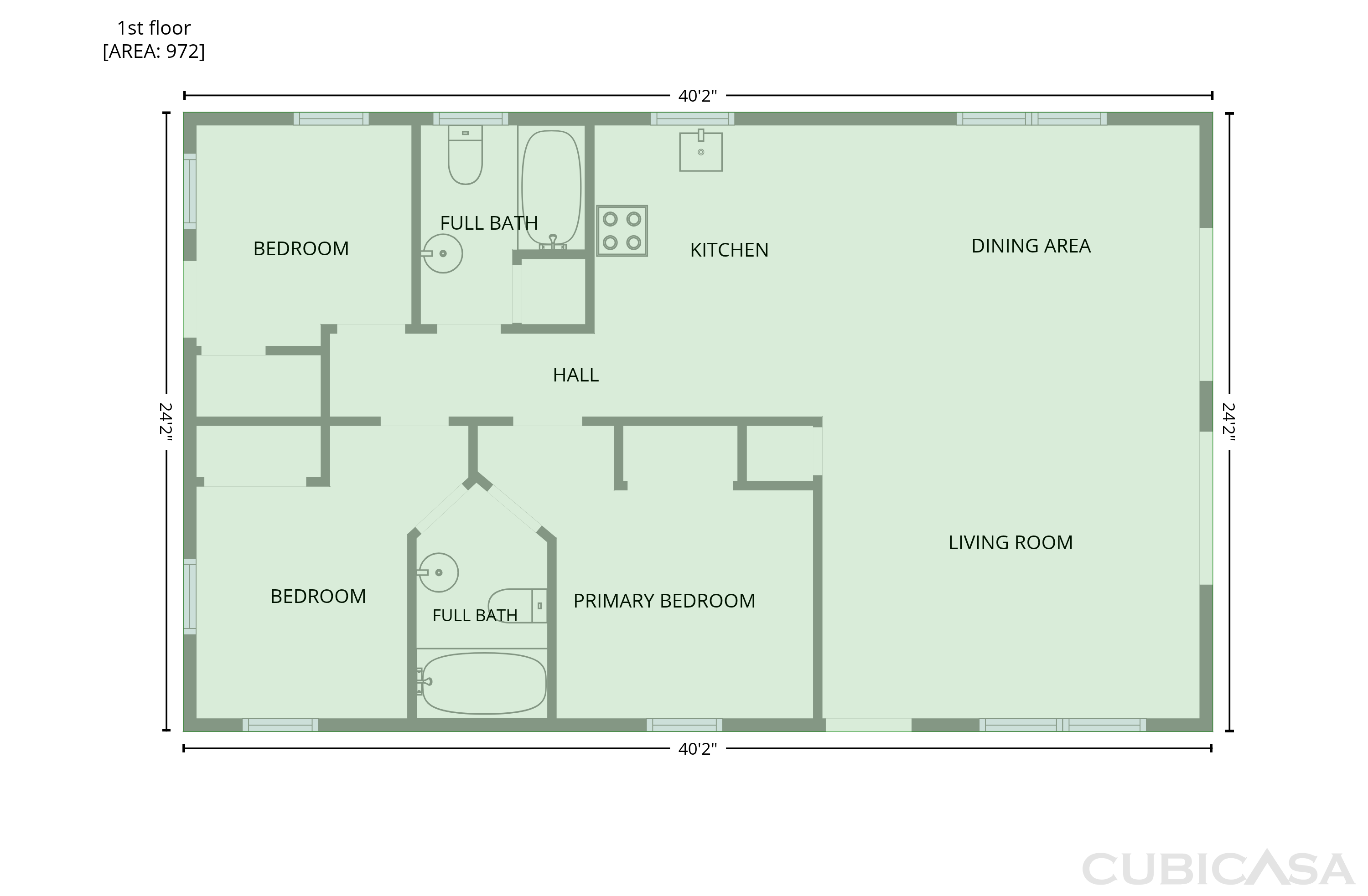 Main Floor of 784 Beaver Lake Dr, Ellijay, GA