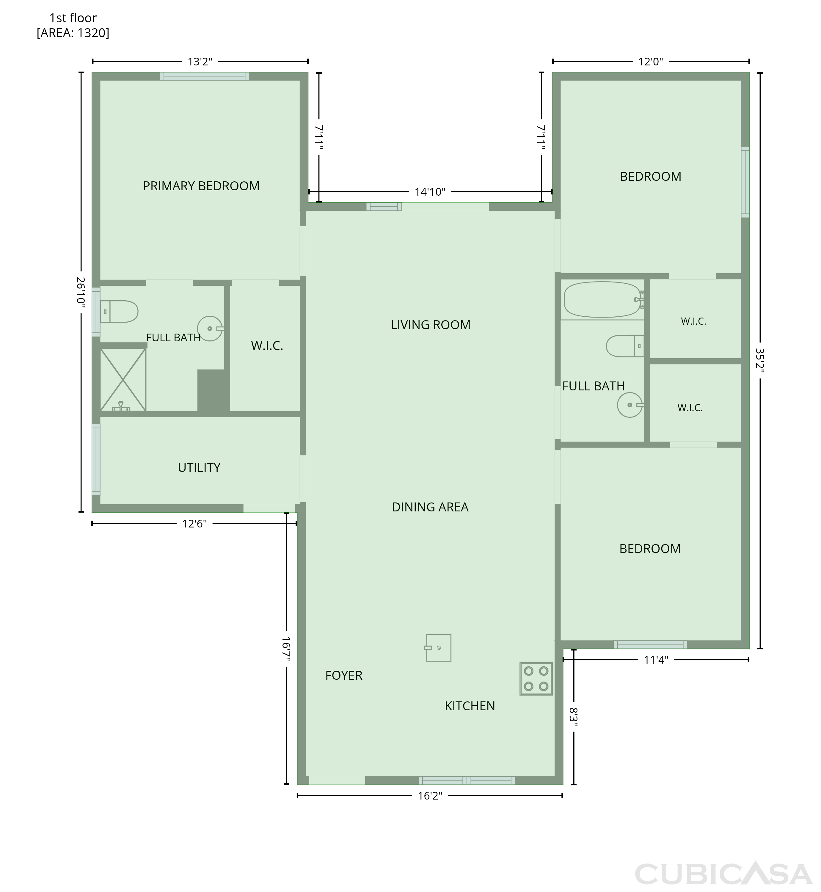 Main Floor of 2840 S Shade Ave, Sarasota, FL