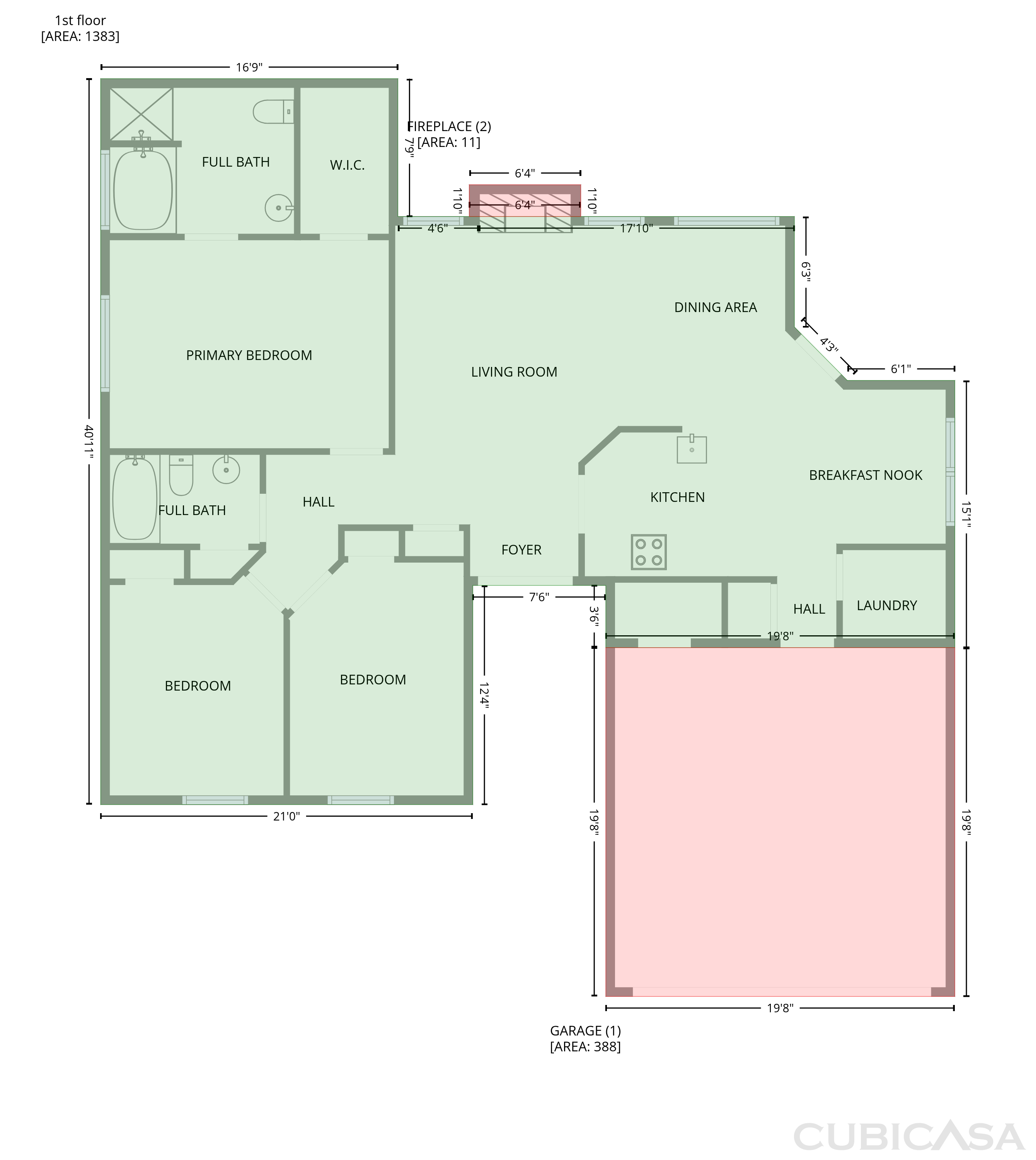 Main Floor of 2409 Morning Dew Pl, Lawrenceville, GA