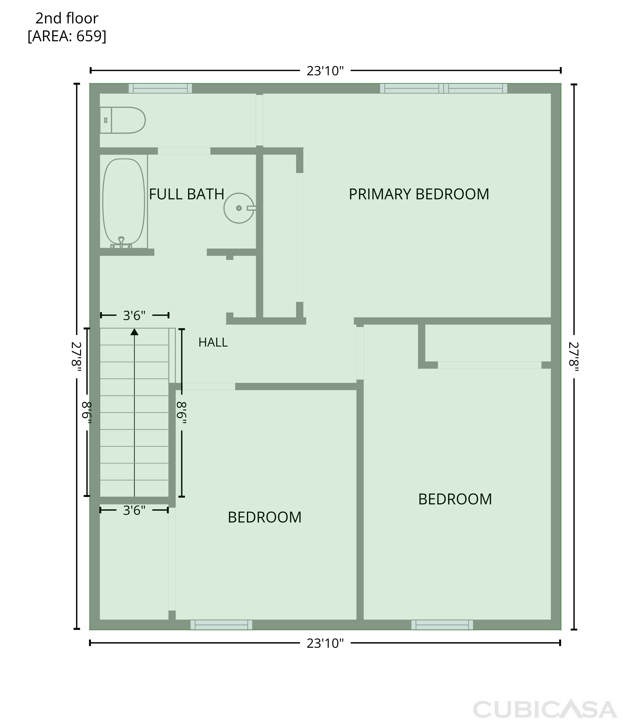 Floor 5 of 654 Diamond Cir, Ravenna, OH