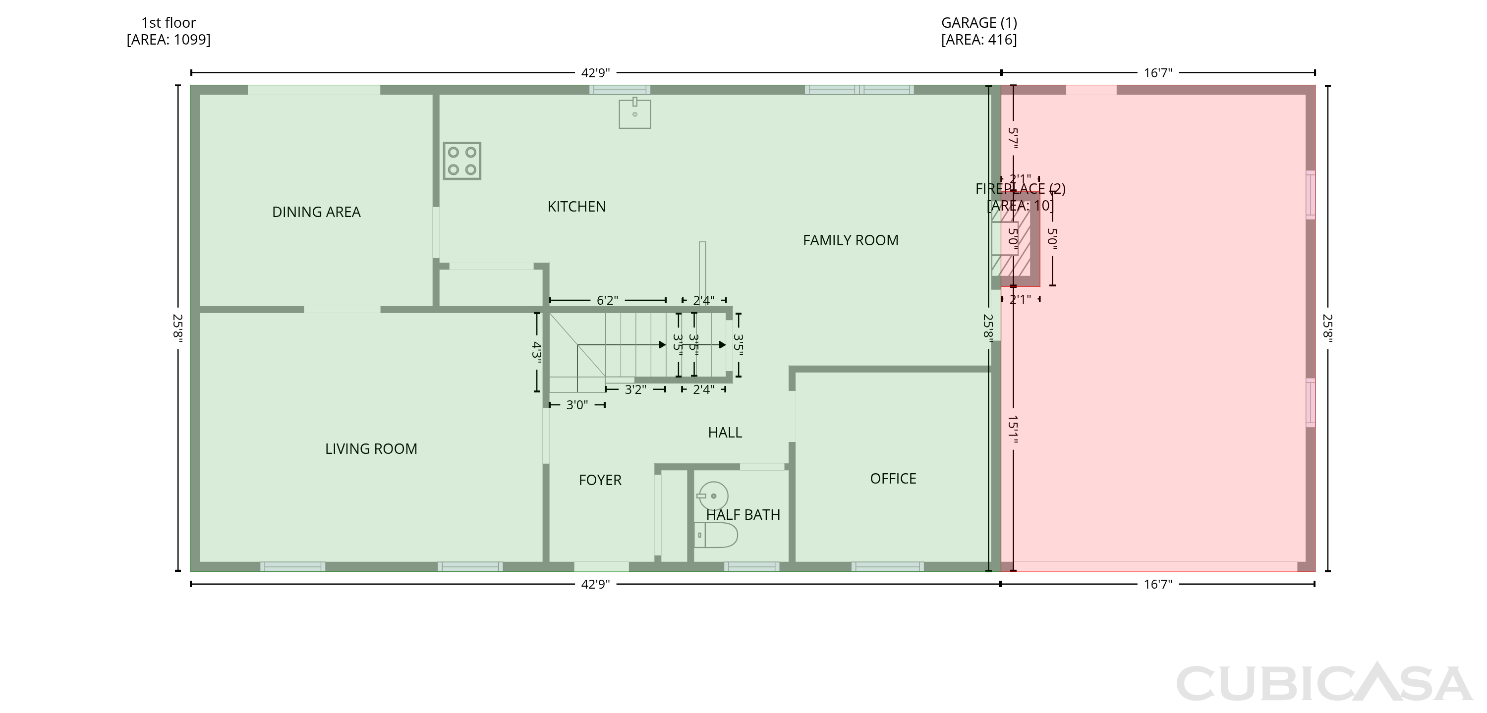 Second Floor of 3211 Fox Mill Rd, Oakton, VA
