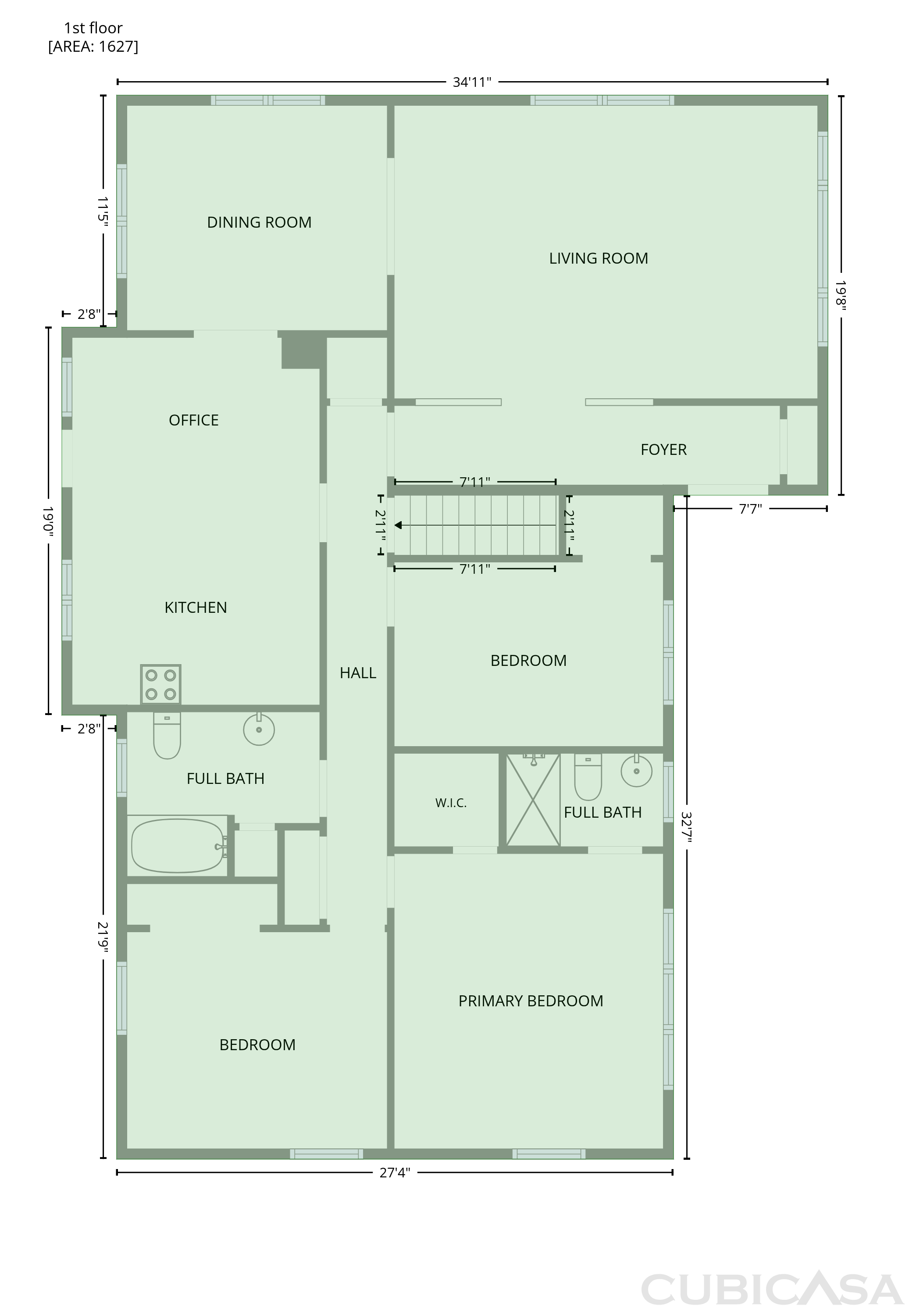 Second Floor of 6909 Branton Dr, Cary, NC