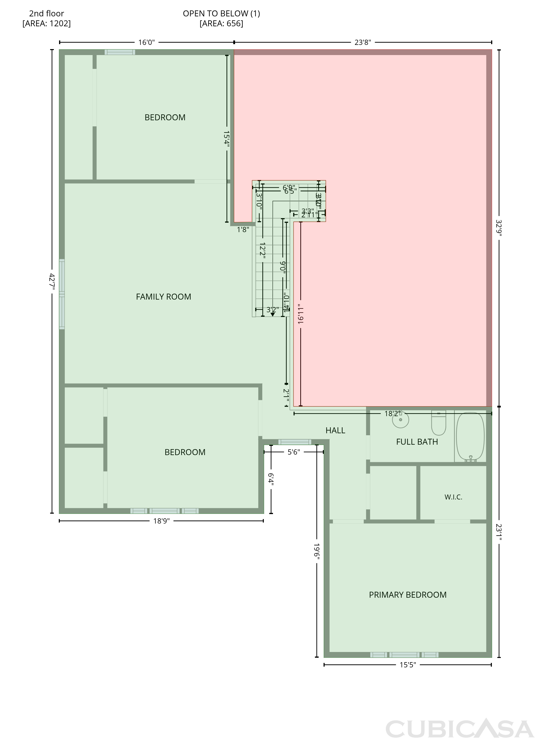 Second Floor of 6315 Meadow Glen Dr, Arlington, TX