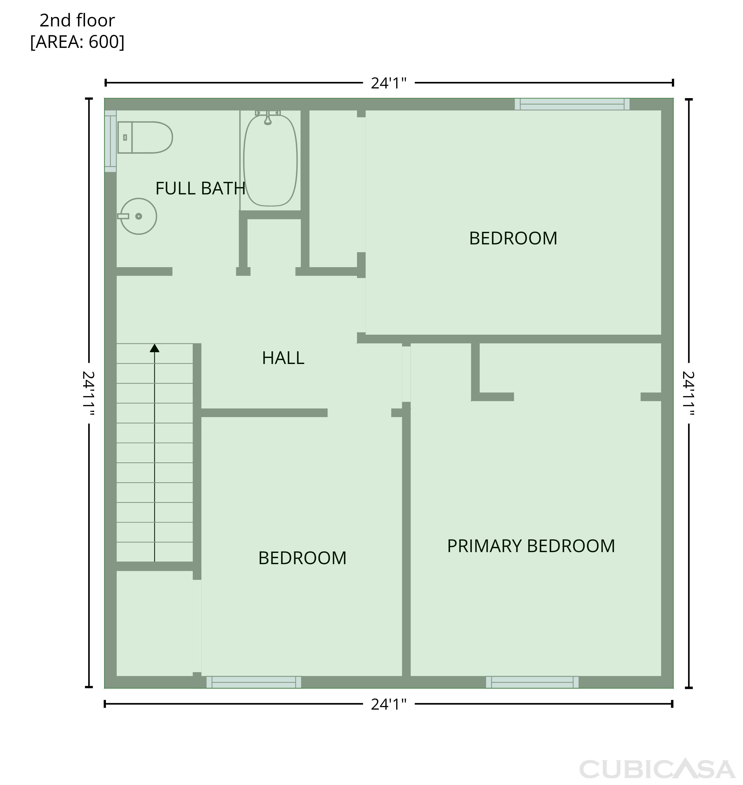 Third Floor of 1004 Bellows St, Akron, OH