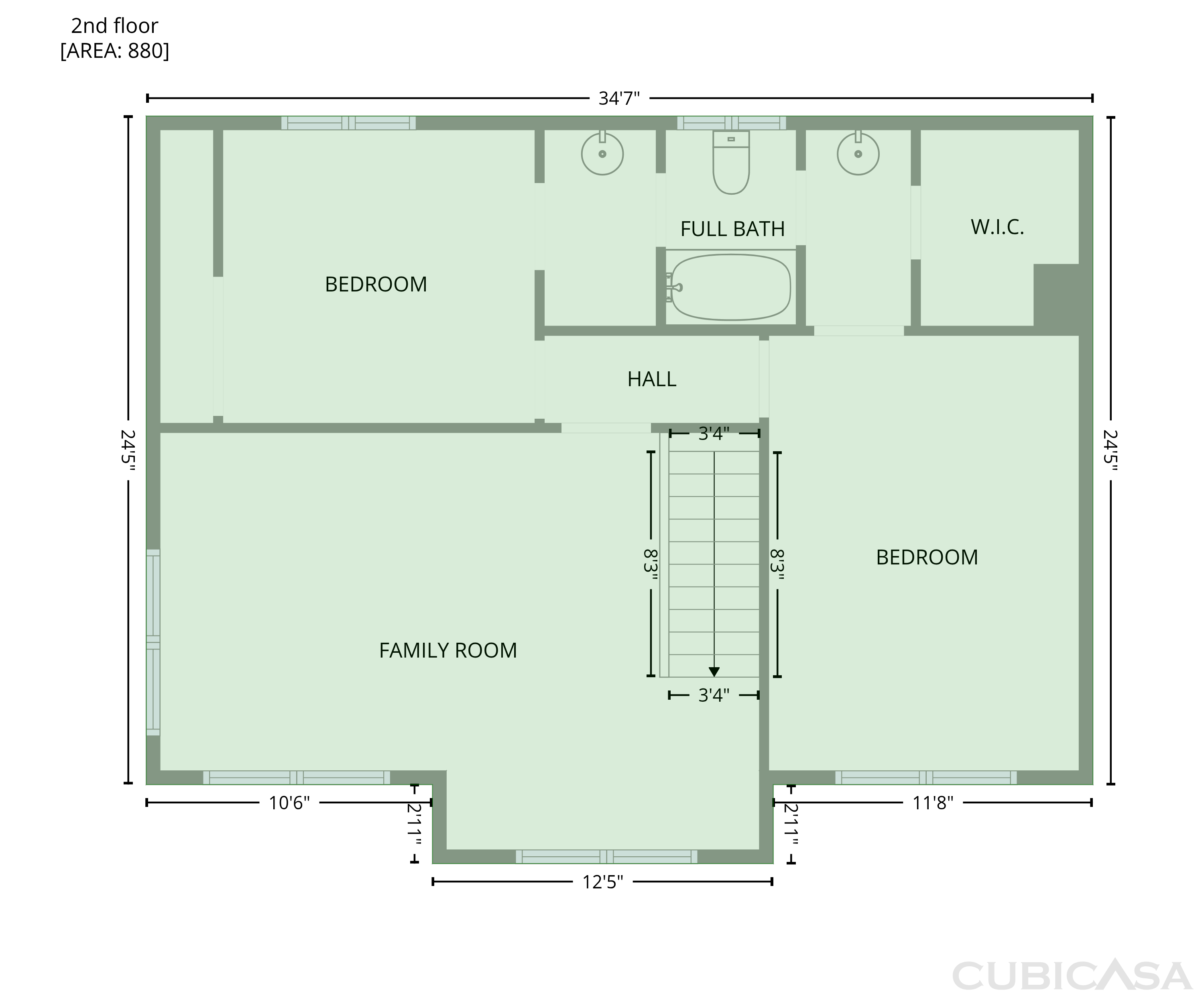 Second Floor of 7632 Holly Springs Rd, Hernando, MS