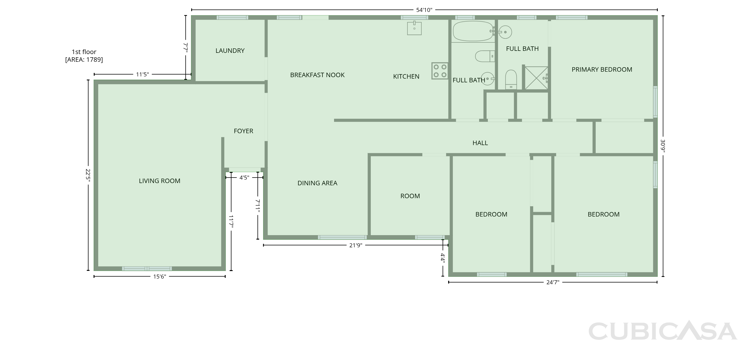 Main Floor of 1105 E 17th St, Georgetown, TX