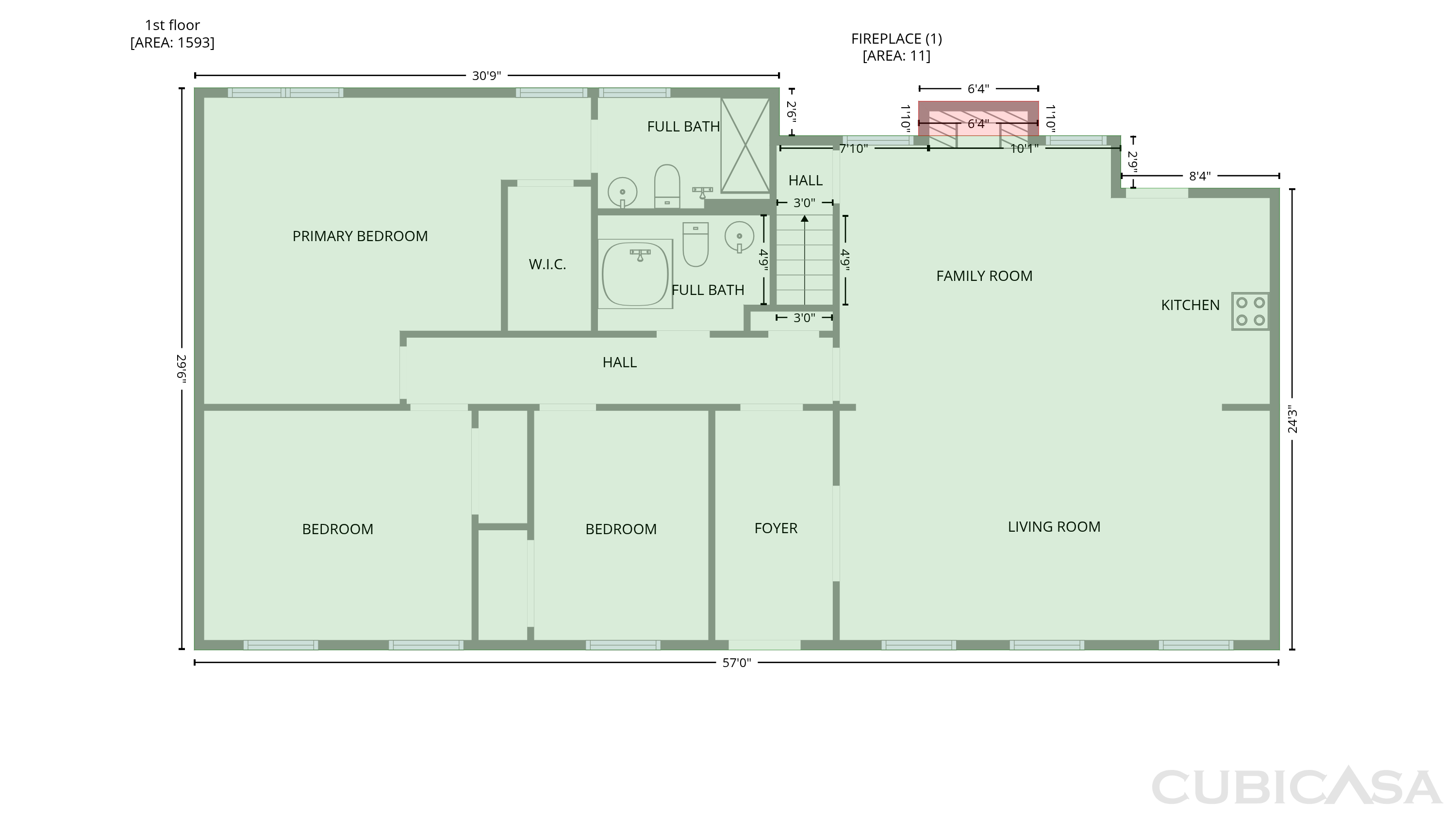 Second Floor of 3300 S Whisper Dr, Douglasville, GA