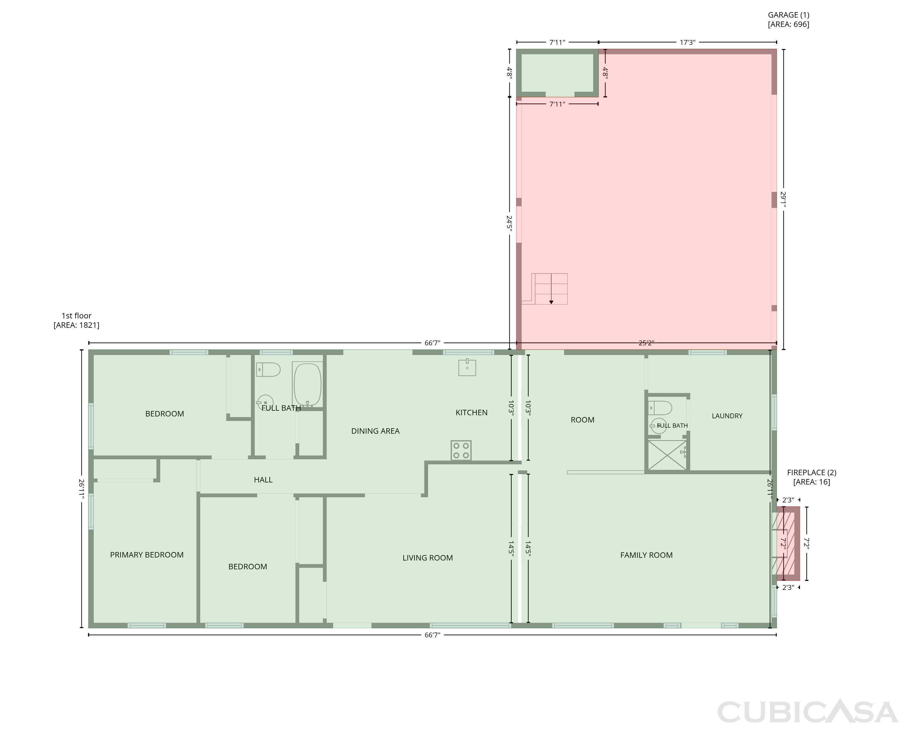 Main Floor of 800 Creech Rd, Garner, NC