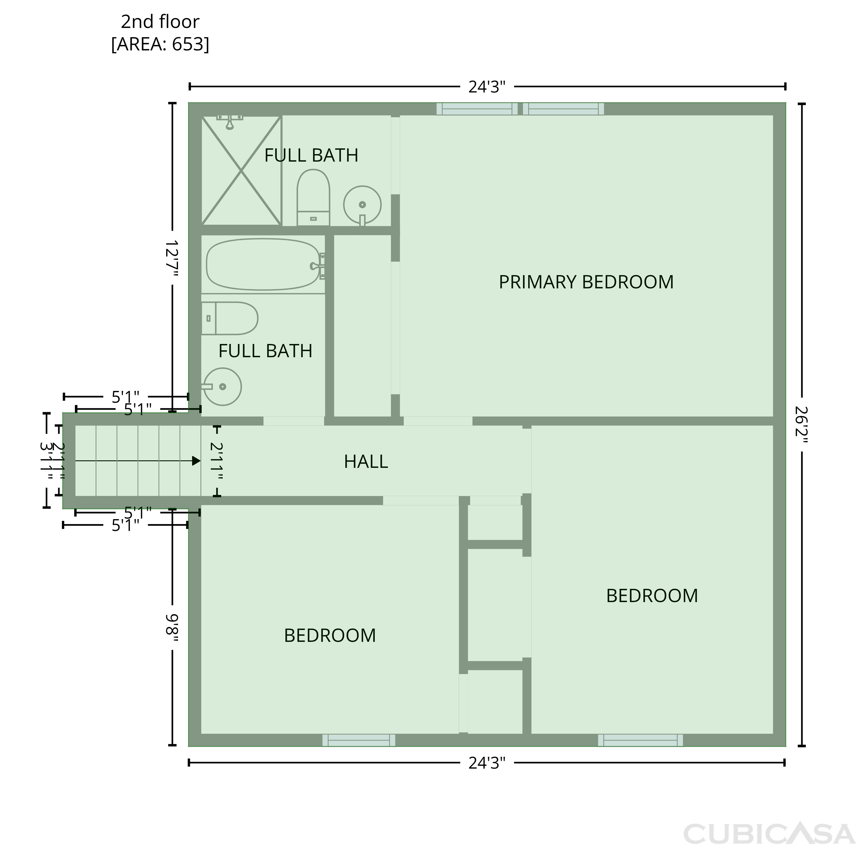 Third Floor of 5569 Partridge Cir, West Chester, OH
