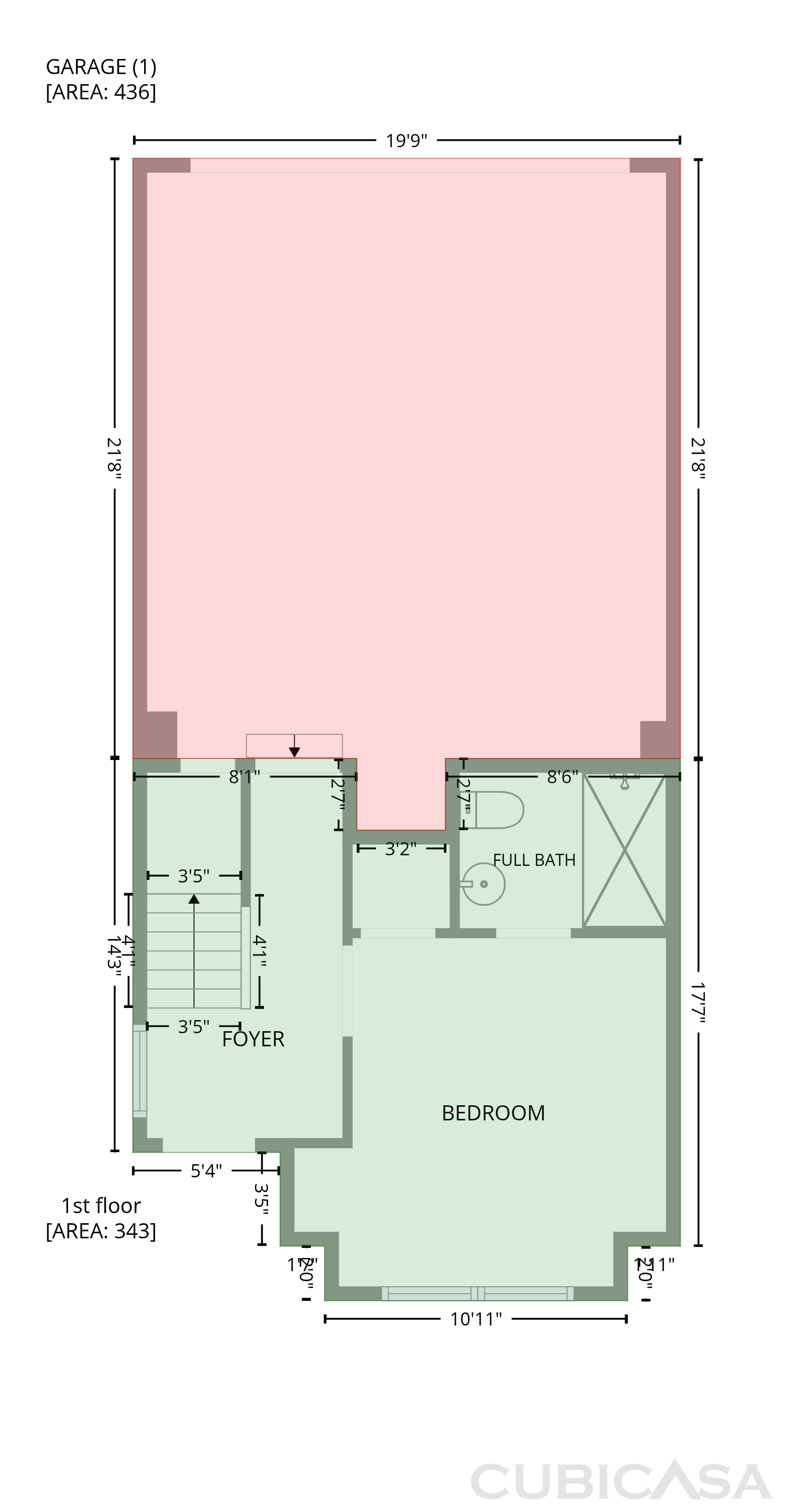 Main Floor of 1012 Scovel St, Nashville, TN