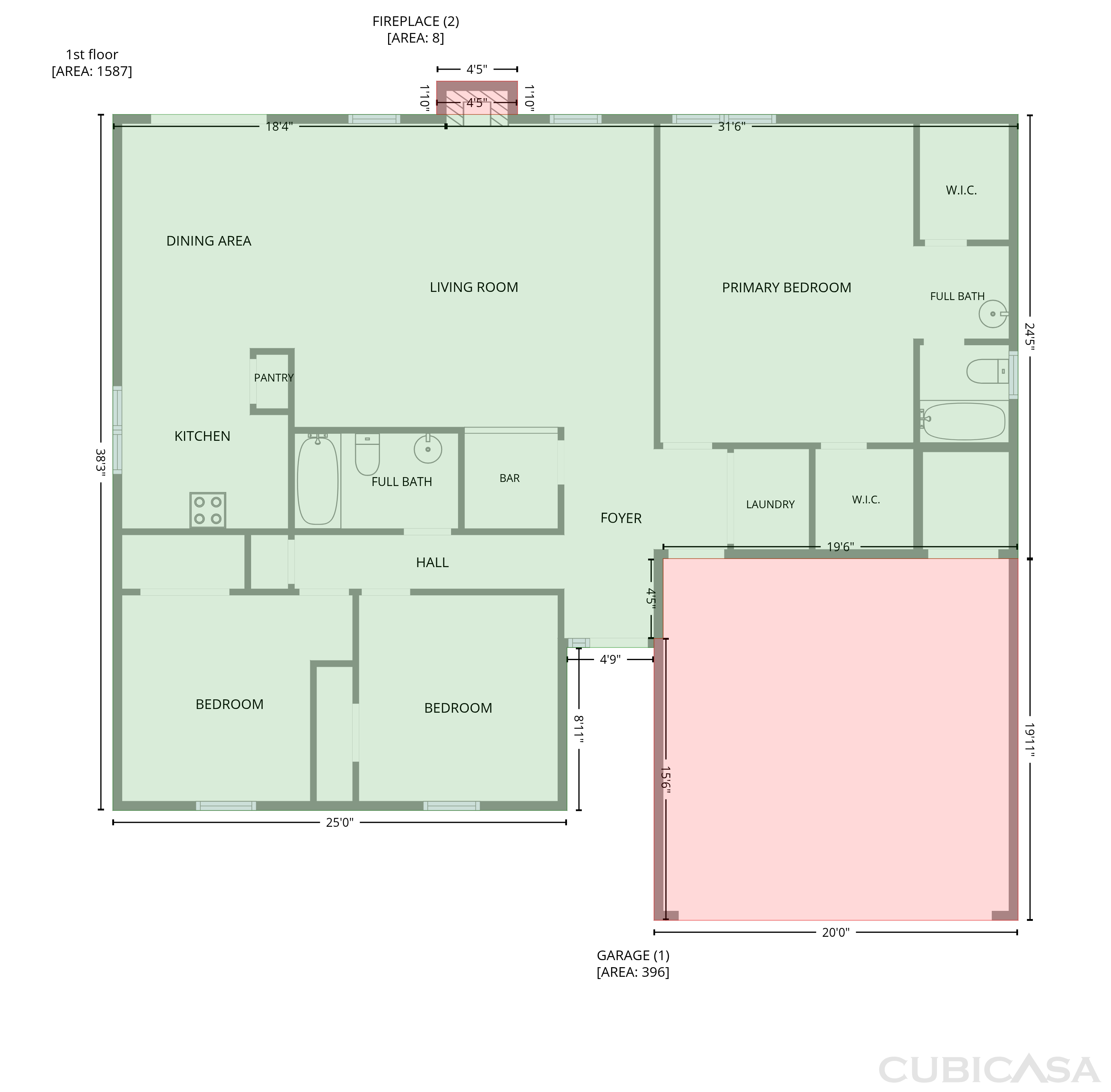 Main Floor of 2464 Silver Moss Way, Lawrenceville, GA