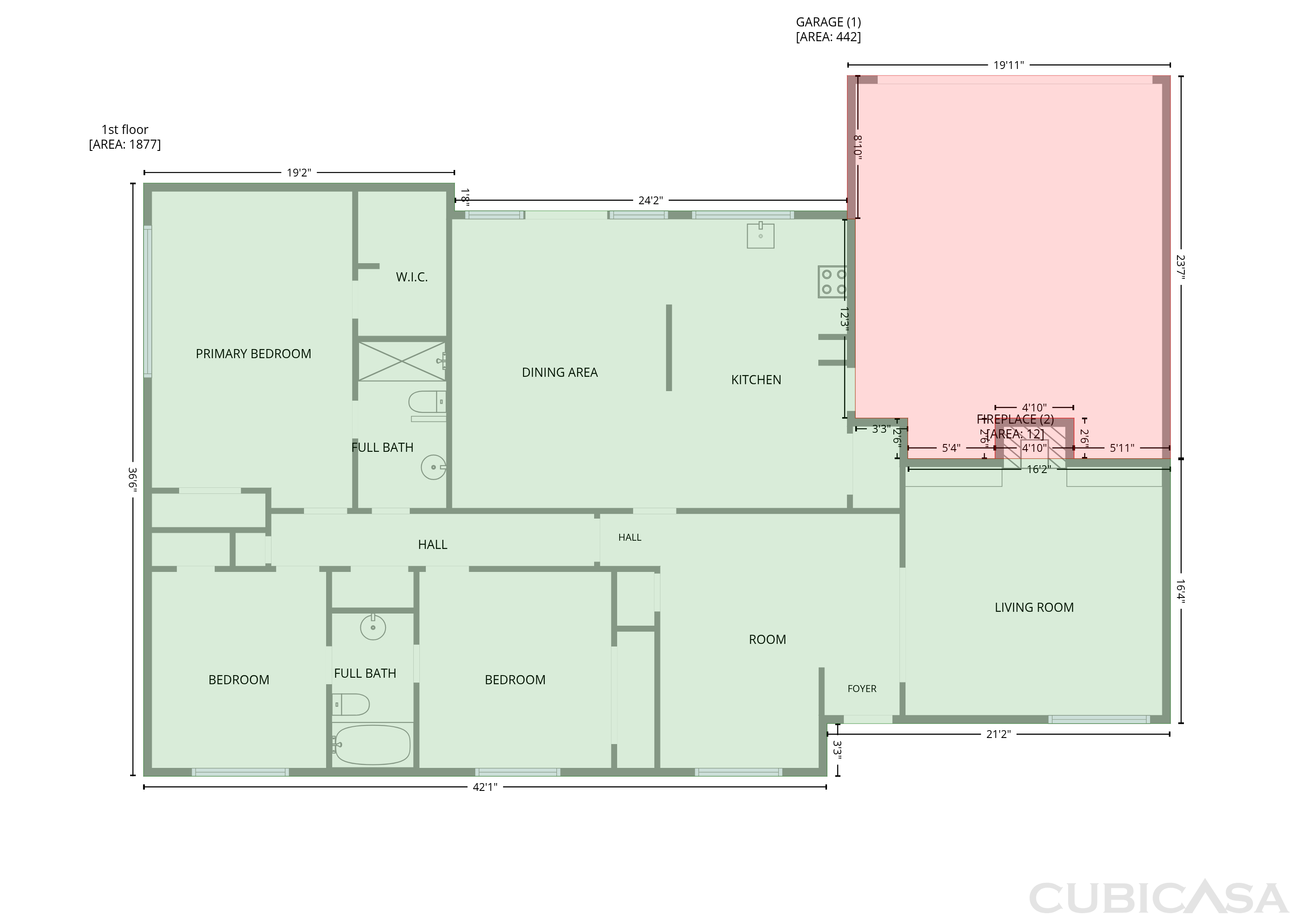 Main Floor of 1618 Woodcrest Ln, Carrollton, TX