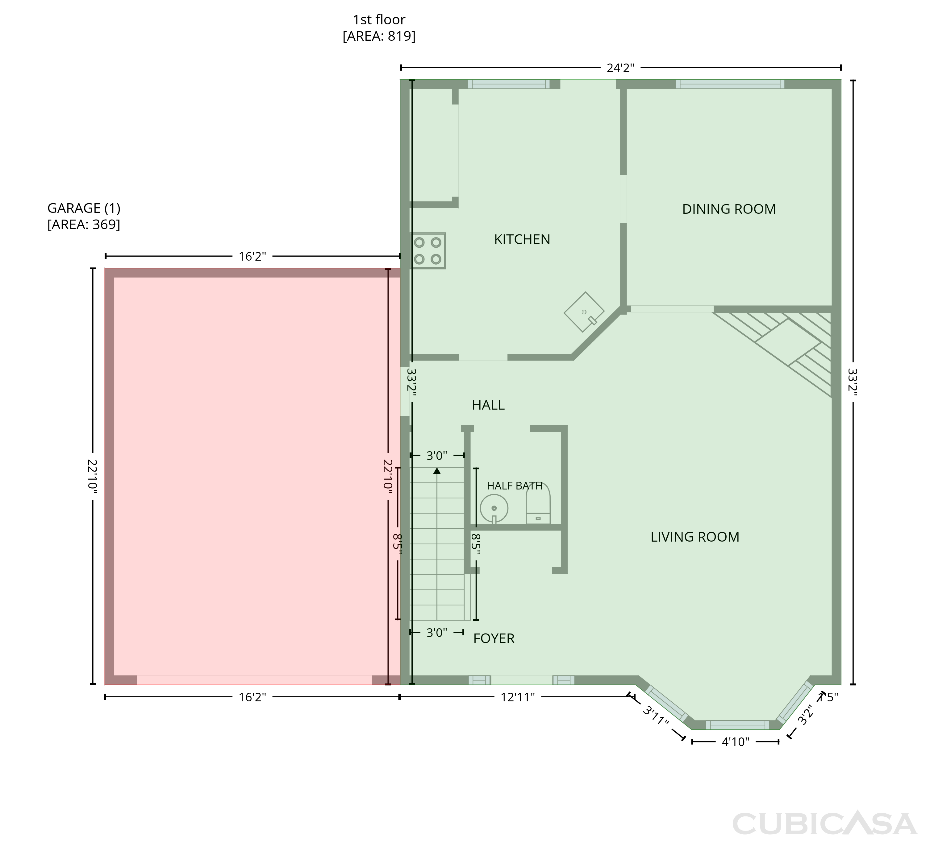 Main Floor of 2479 Feathertree Ln, Lawrenceville, GA