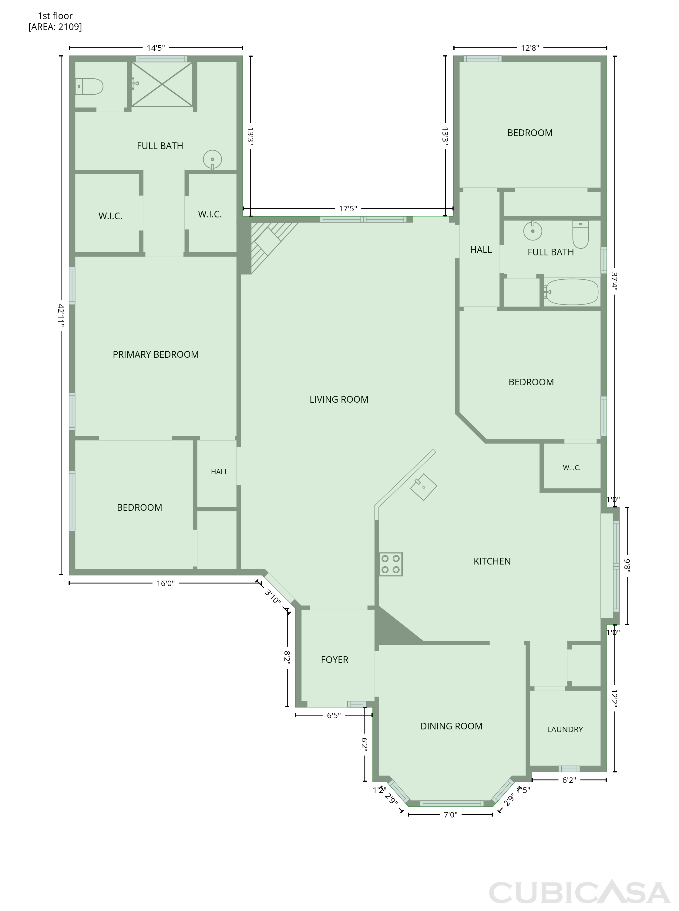 Main Floor of 20402 Willow Trace Dr, Cypress, TX