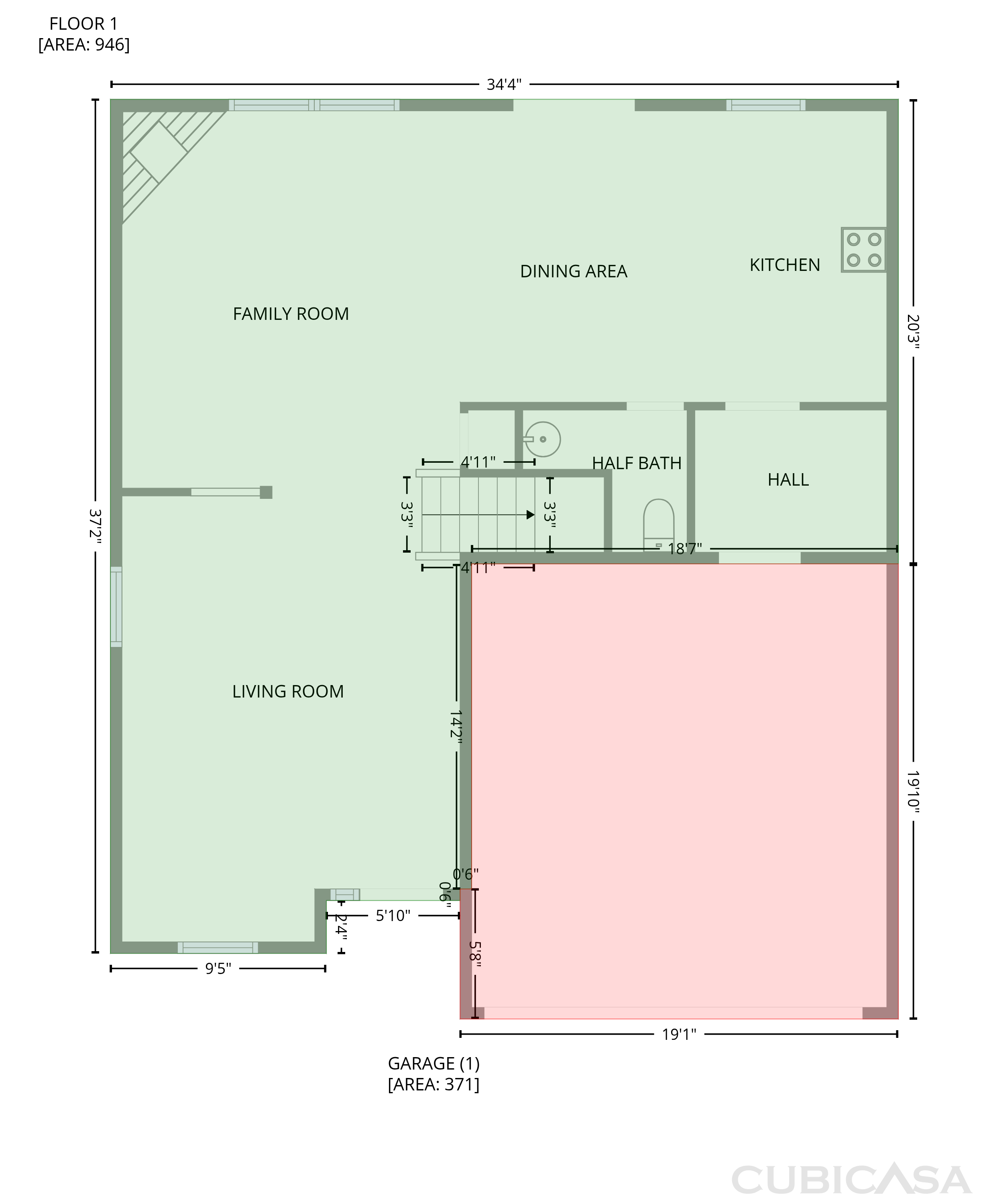 Main Floor of 152 Farm Springs Dr, Mount Holly, NC