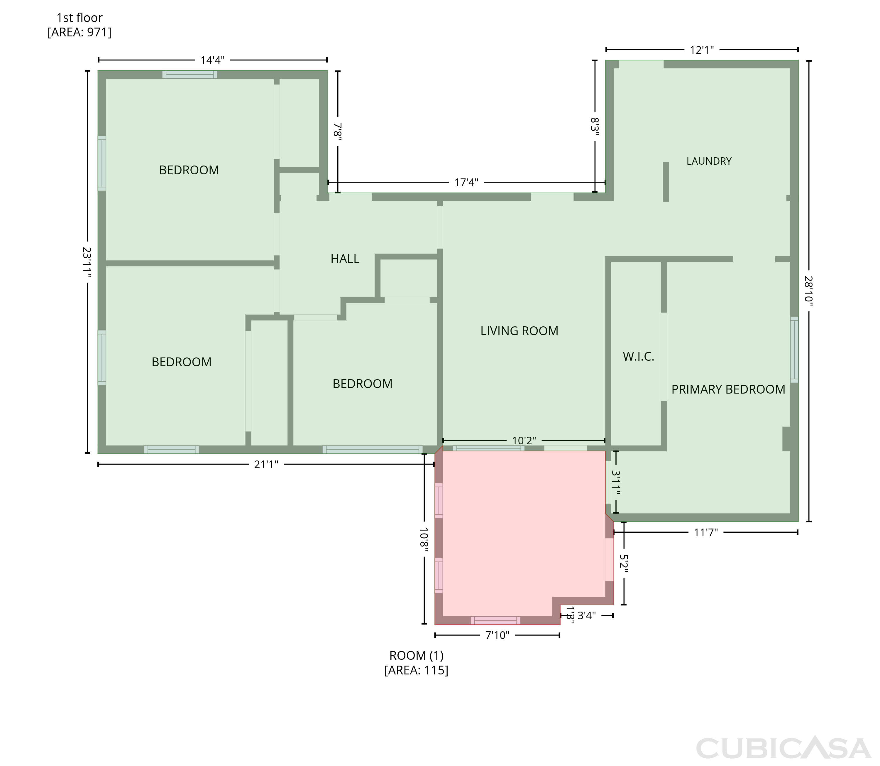 Main Floor of 7916 Endive Ave, Tampa, FL