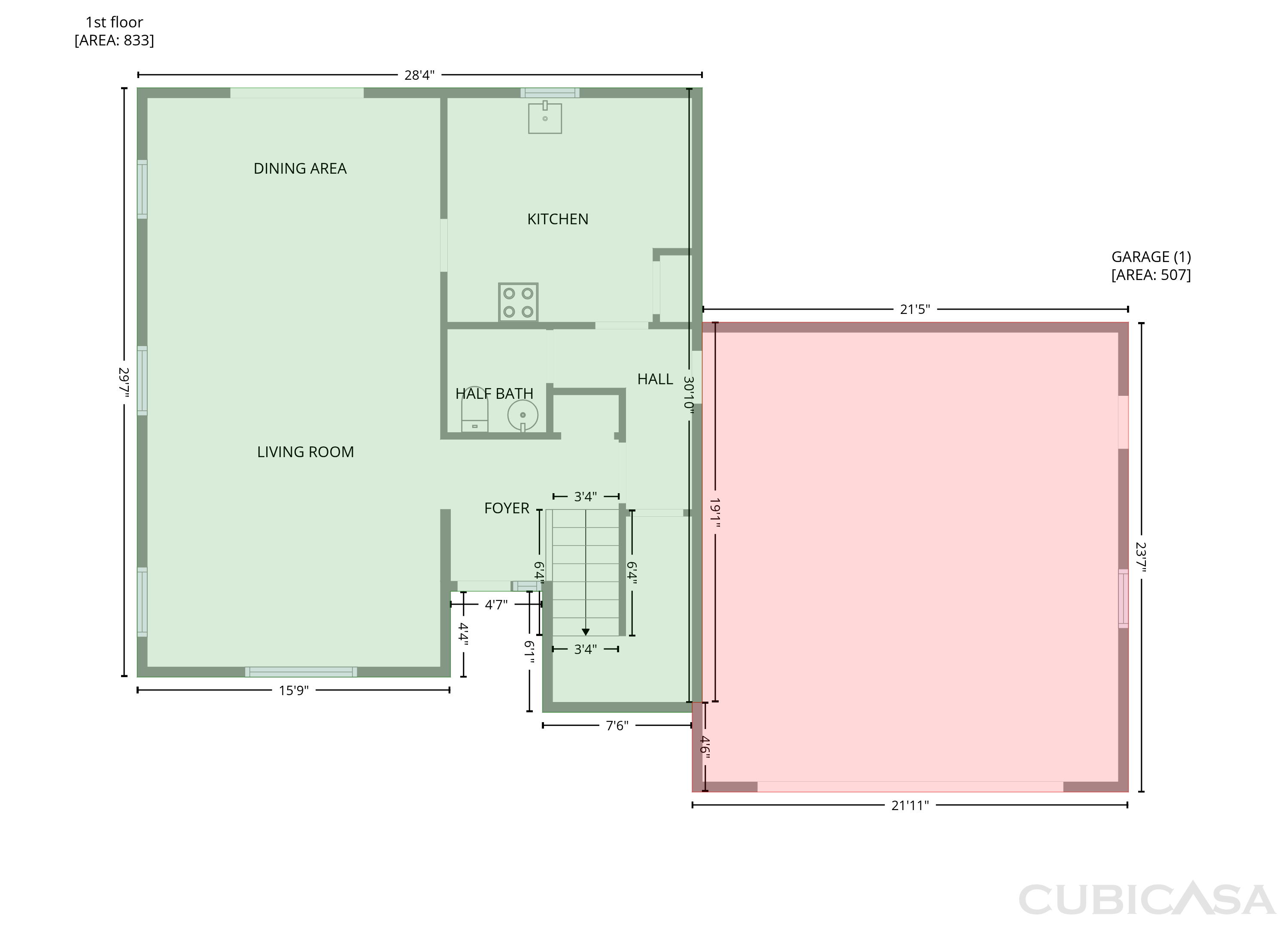 Main Floor of 118 Waterway Rd, Royal Palm Beach, FL