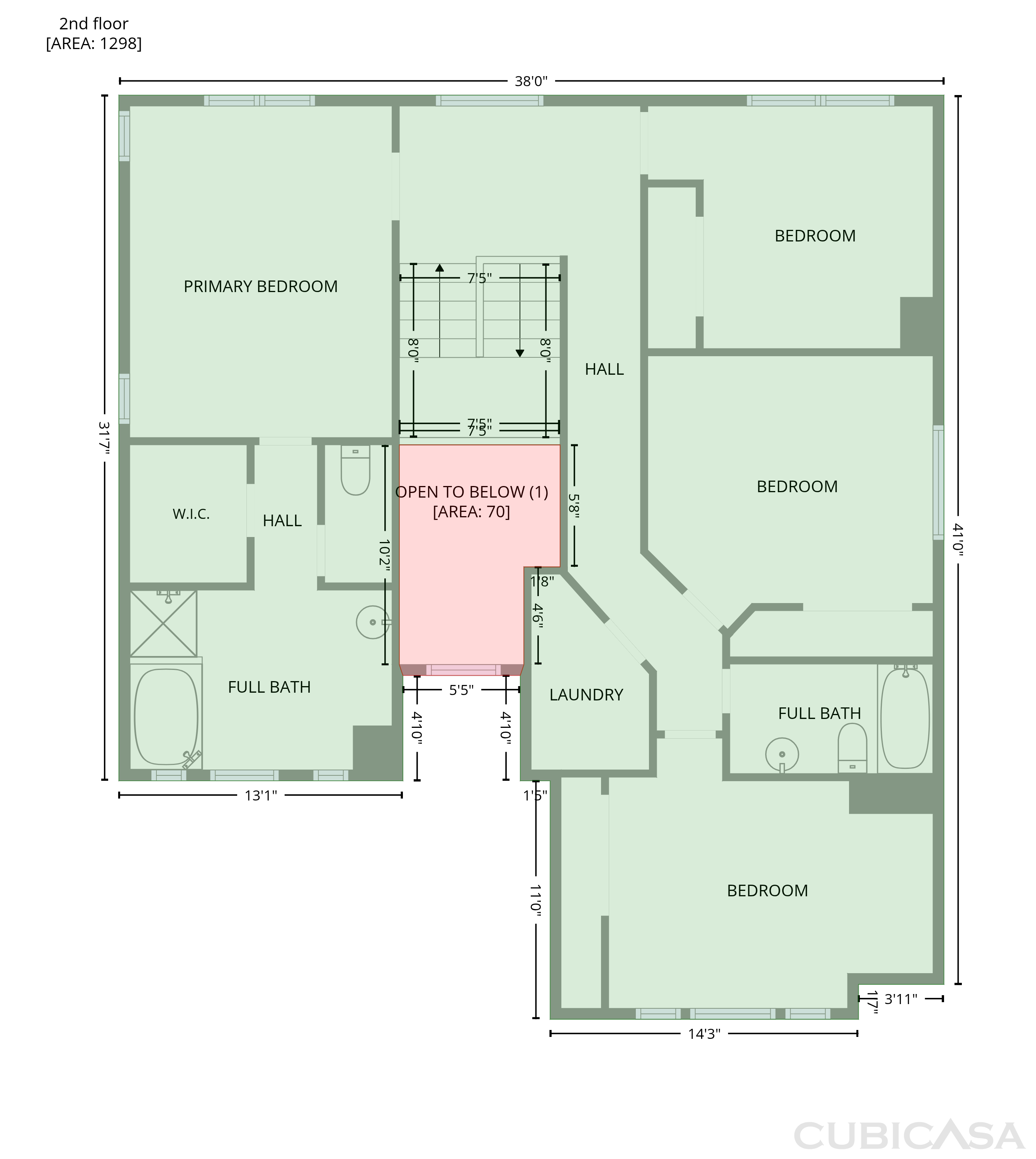 Second Floor of 12159 Hawthorne Dr, Montgomery, TX
