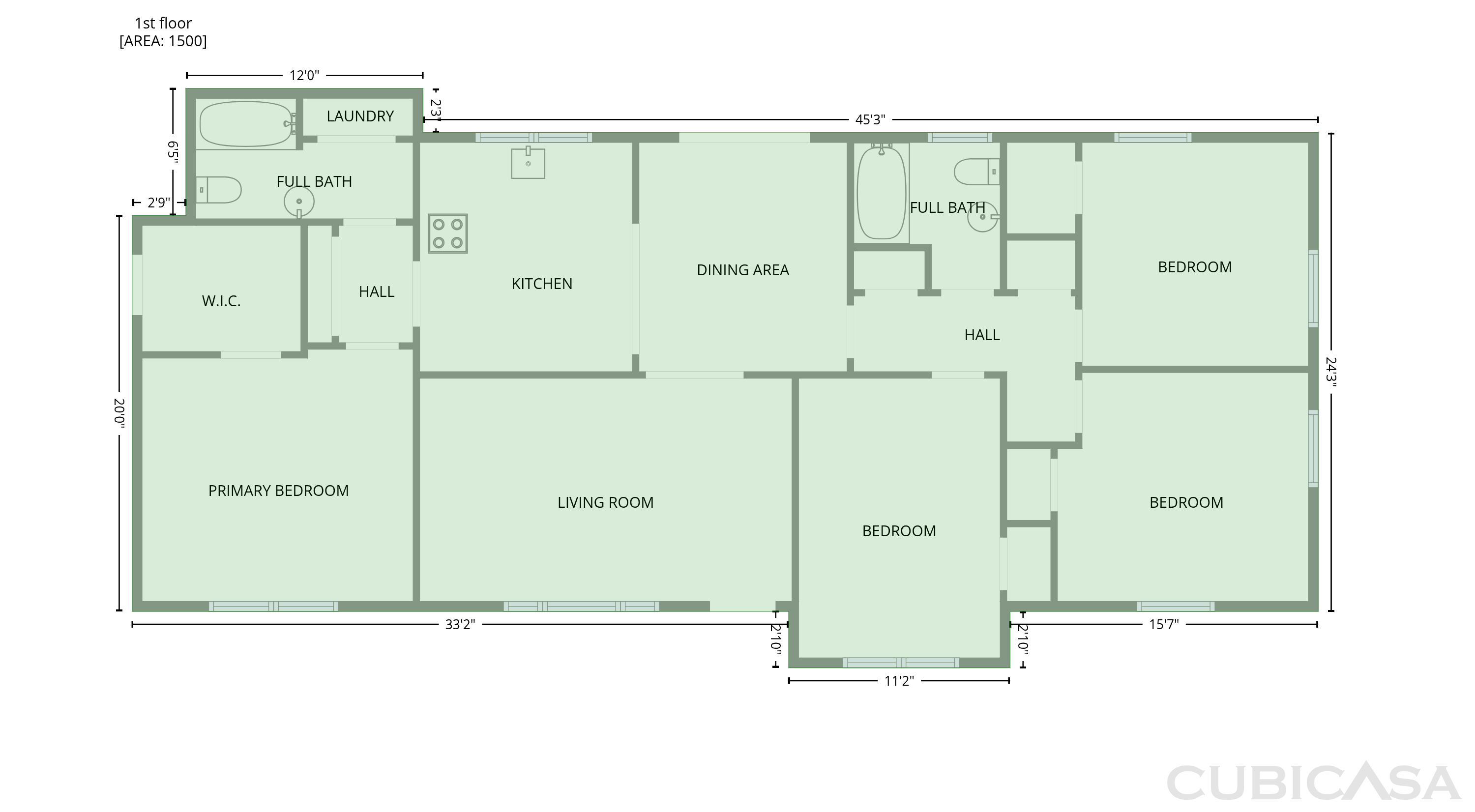 Main Floor of 3703 Thrushwood Dr, Chattanooga, TN