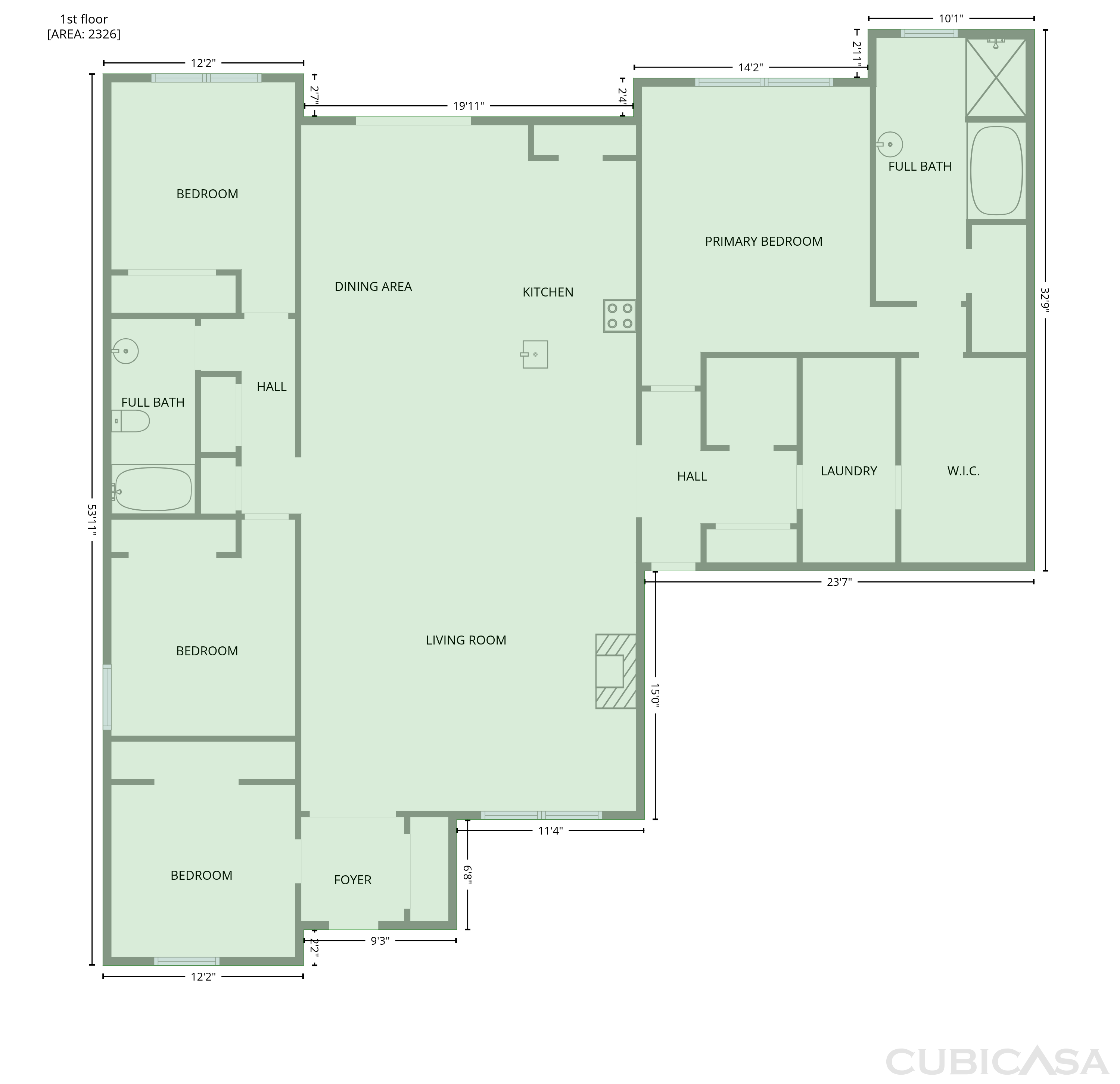 Main Floor of 40402 Mostyn Dr, Magnolia, TX