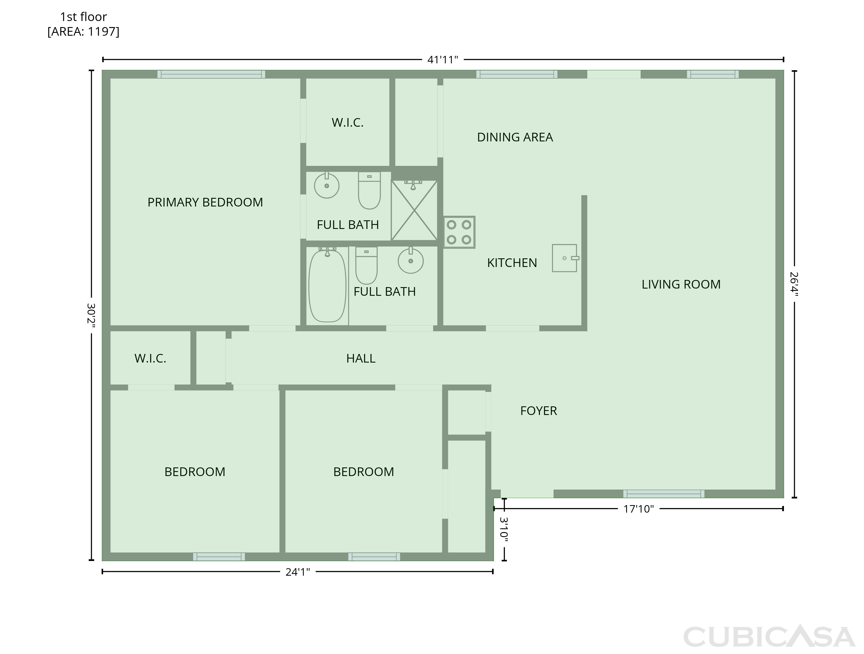 Main Floor of 83 Eagle Rock Pl, Clayton, NC
