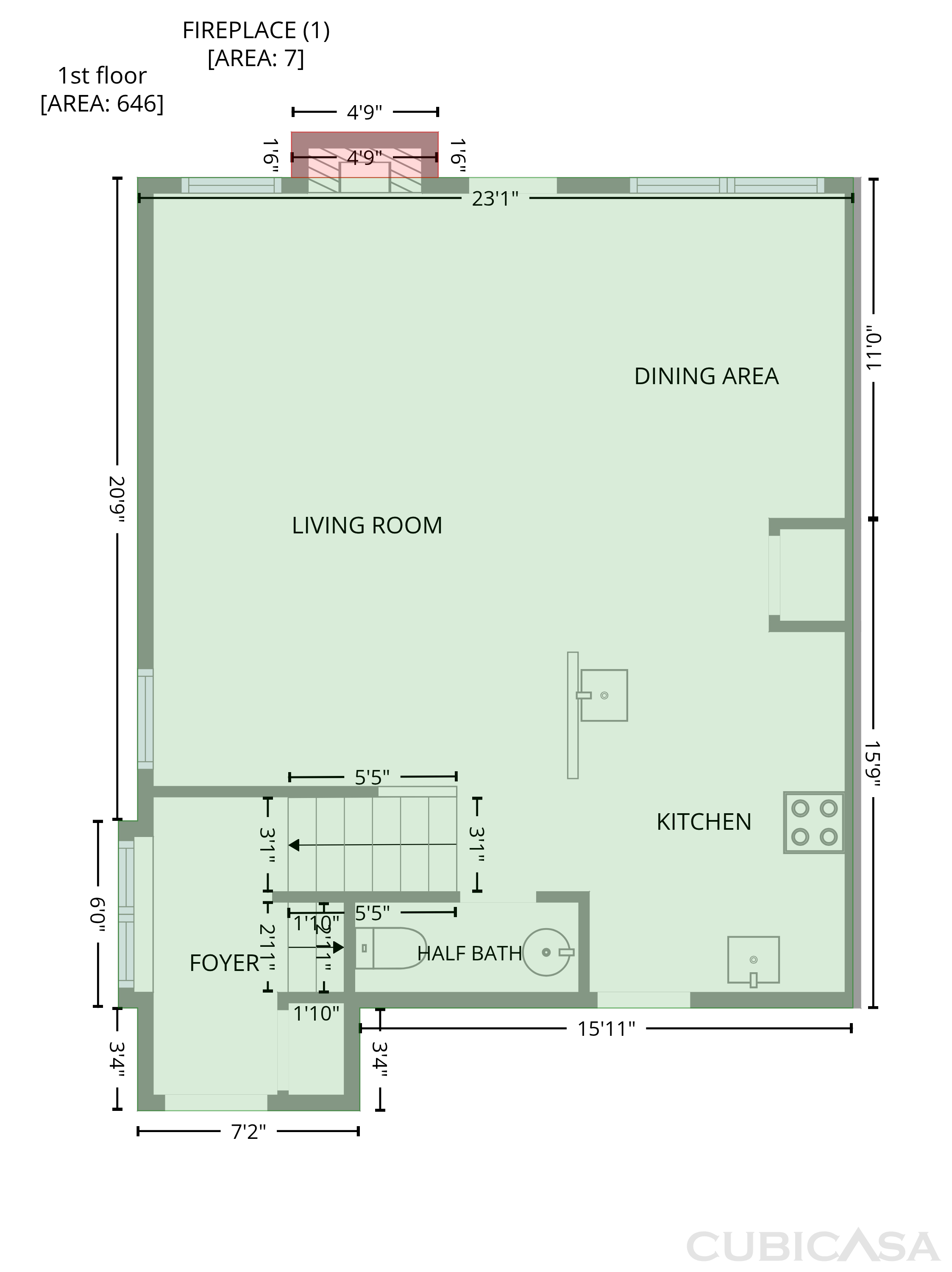 Main Floor of 67 Marble Rock Pl, Spring, TX