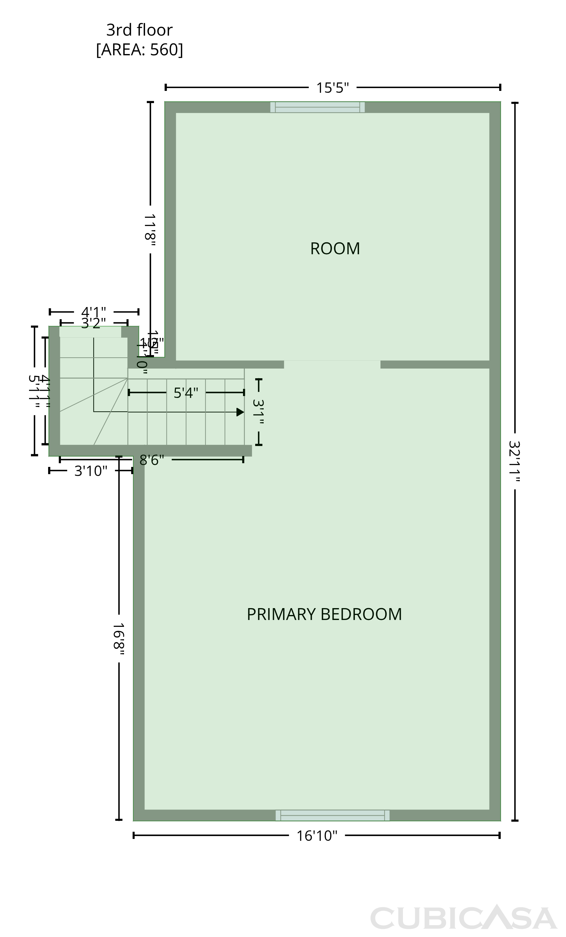 Third Floor of 5363 Reber Pl, Saint Louis, MO