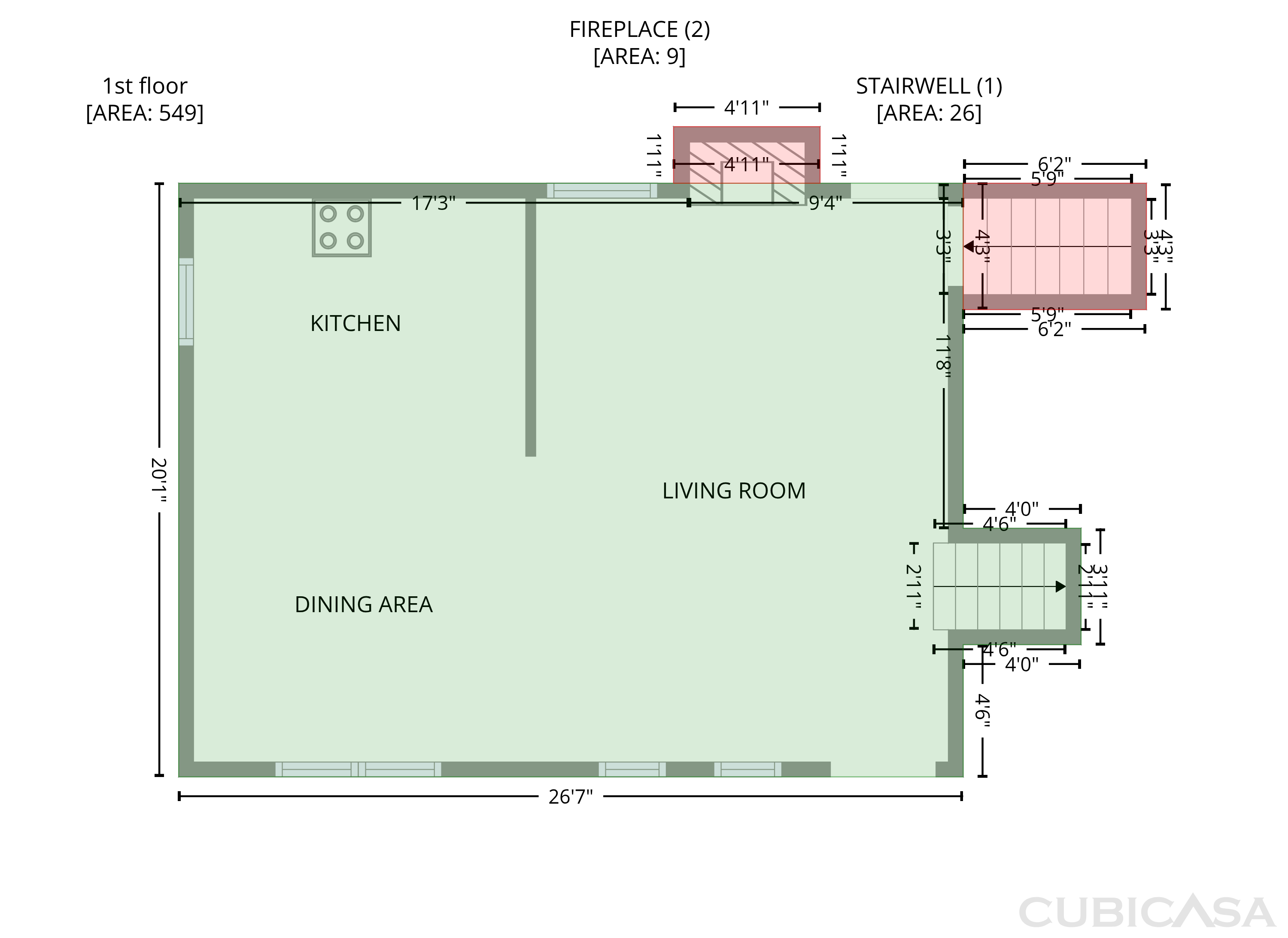 Second Floor of 2984 Fetlock Dr SW, Marietta, GA